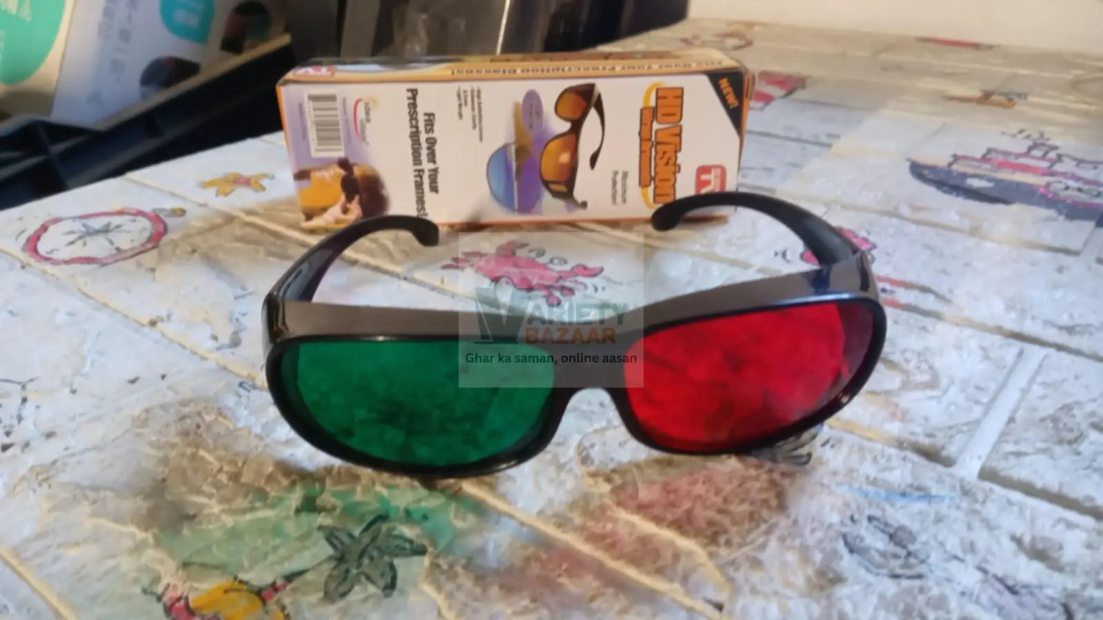 Stylish UV-Protected Sunglasses for All-Day Comfort – Perfect for Any Light! (1 Pc) Variety Bazaar