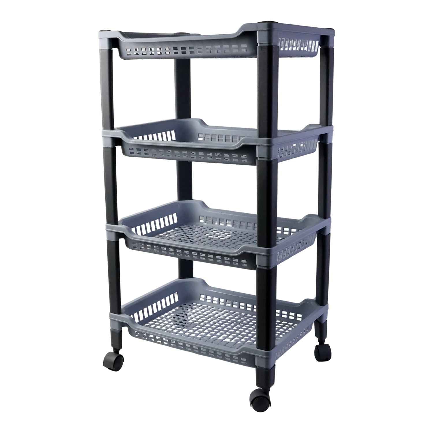 Apex 4-layer Big Multipurpose Plastic Storage Rack