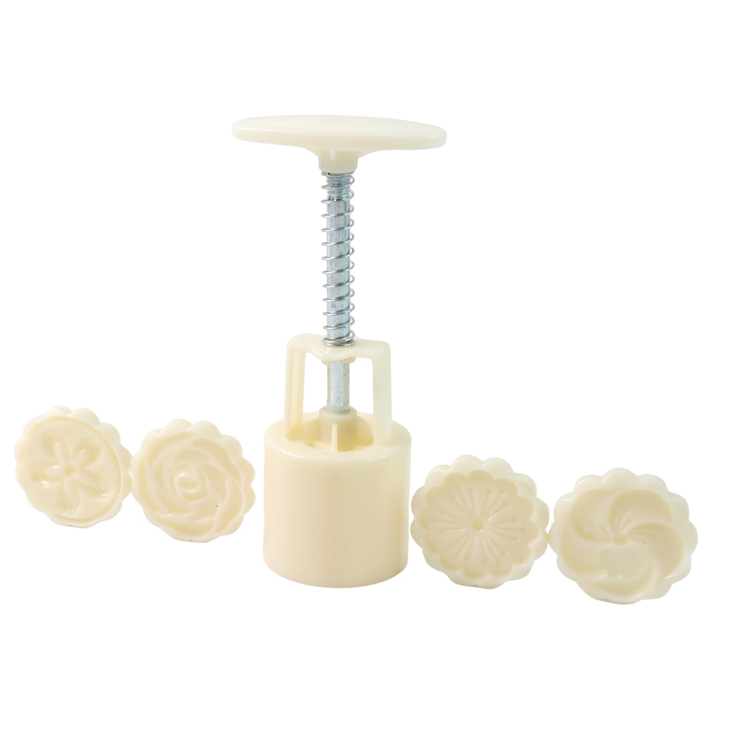 Spring Press Cookie Pastry Mold - (Set)