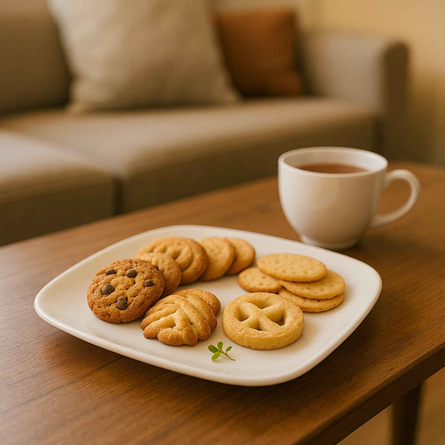 Premium Square Dinner Plate (28 Cm 1 Pc)