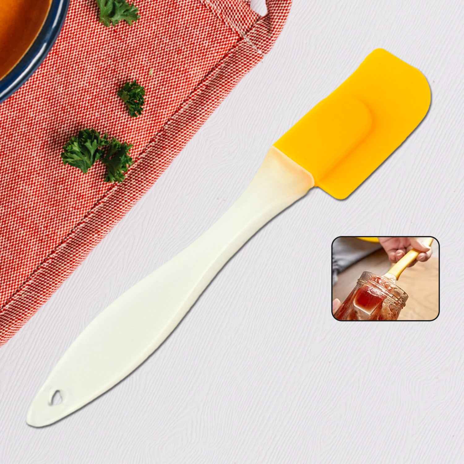 Silicone Cooking Spatula For Baking (1 Pc 19 Cm)