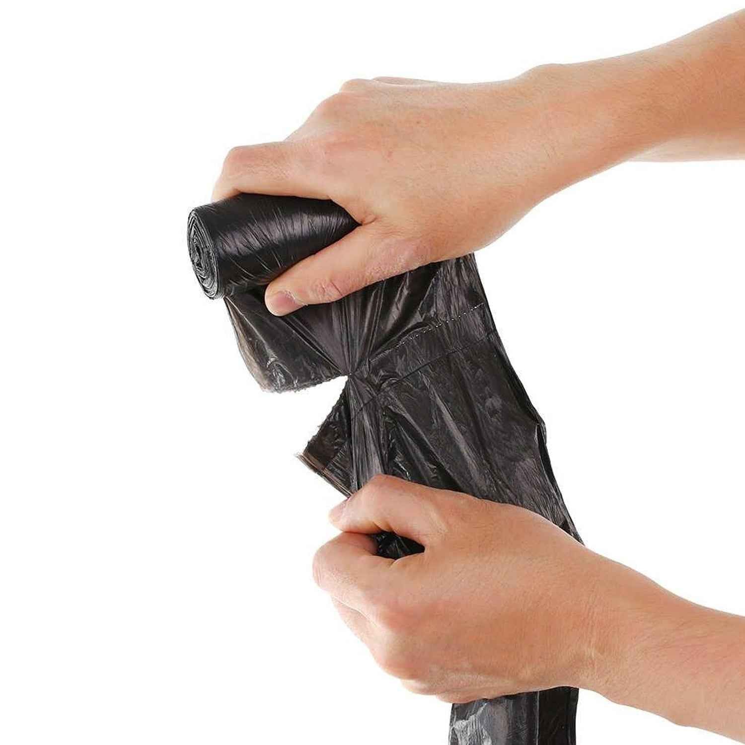 15729 Black Garbage Bags Dustbin Bags Trash Bags 45x50cm (1pc)