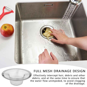 Stainless Steel Kitchen Sink Drain Strainer Stopper (Small (7 Cm) 1 Pc)