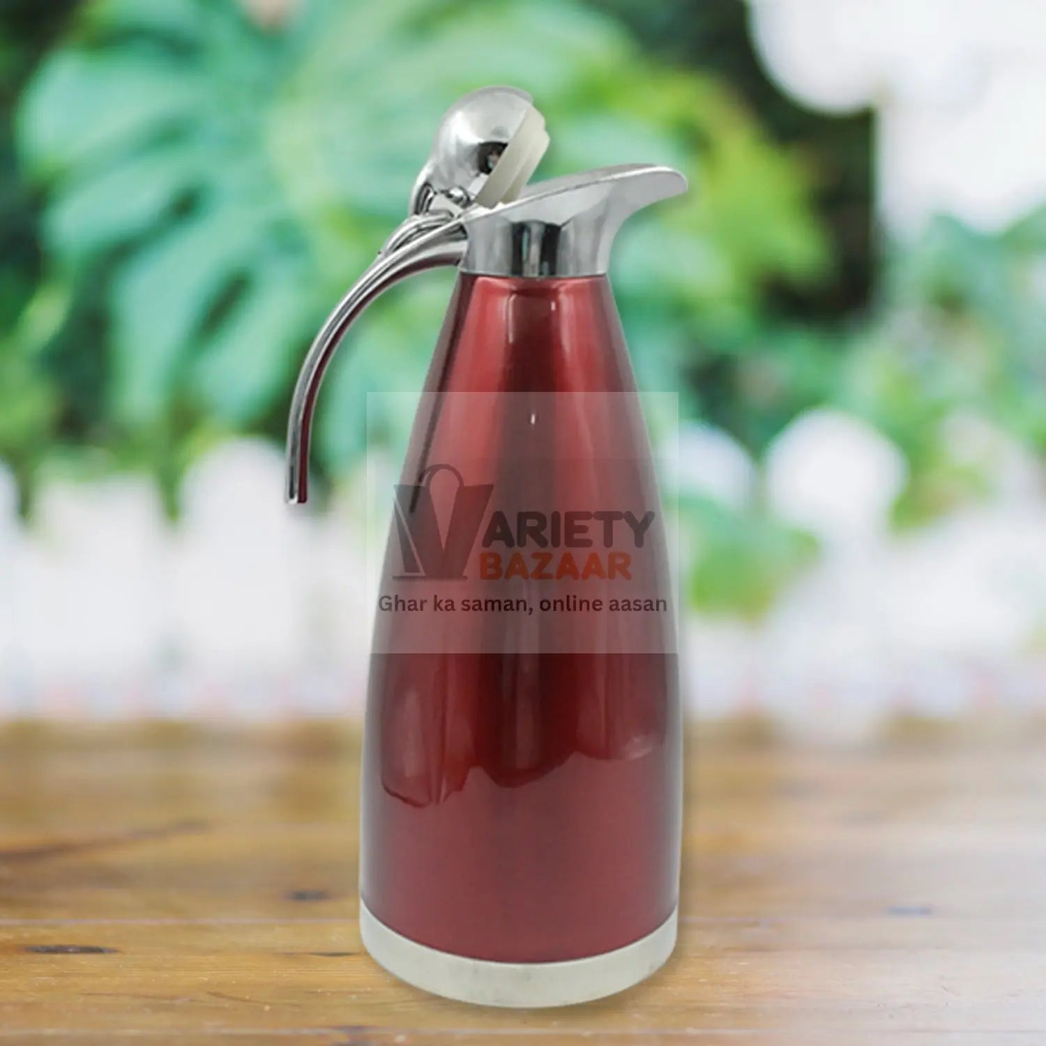 Vacuum Insulated Kettle Jug, Vacuum Insulated Thermos Kettle Jug Insulated Vacuum Flask, Vacuum Kettle Jug Stainless Steel For Milk, Tea, Beverage Home Office Travel Coffee (2.5 LTR, 1.5 LTR, 2 LTR) (1Pc) Travel Sahayak