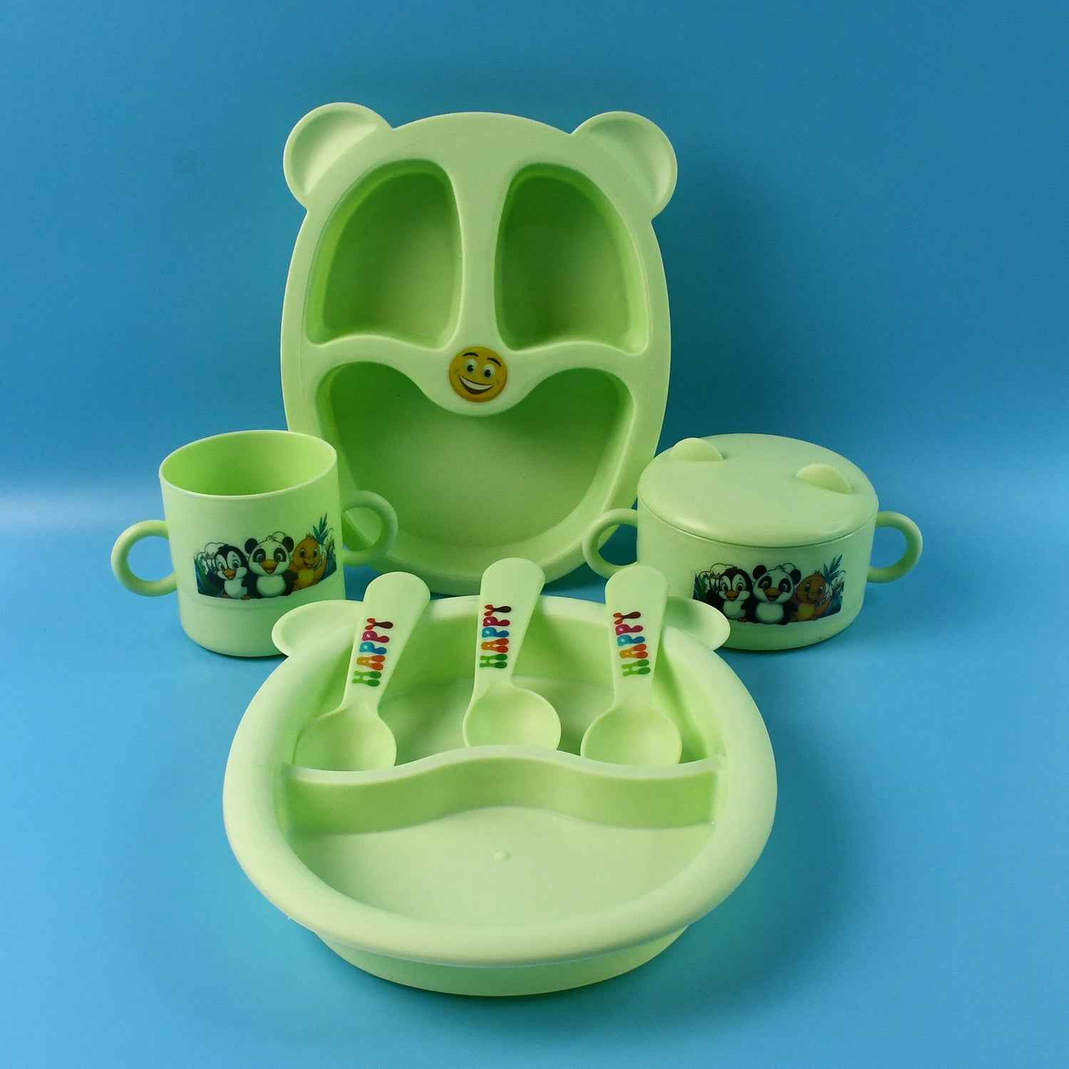 Kids Feeding Dinner (8 Pc Set)