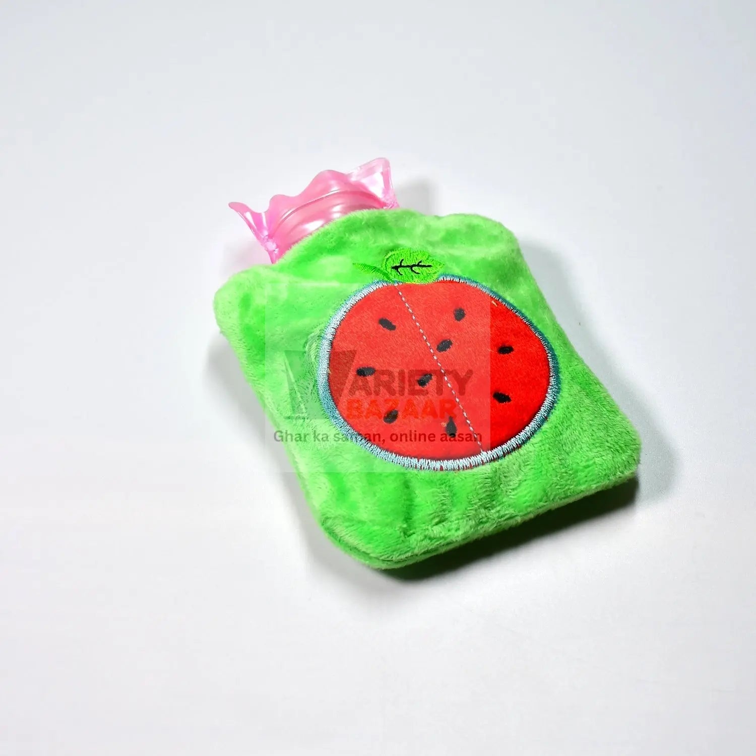 Watermelon small Hot Water Bag with Cover for Pain Relief, Neck, Shoulder Pain and Hand, Feet Warmer, Menstrual Cramps. travel sahayak