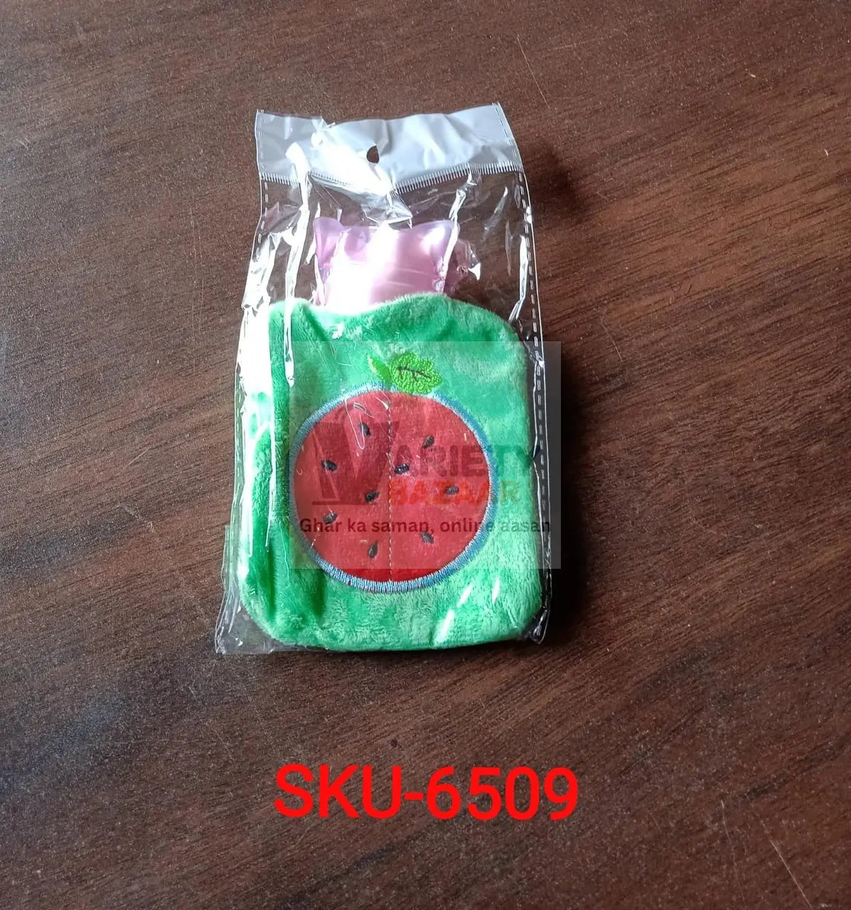 Watermelon small Hot Water Bag with Cover for Pain Relief, Neck, Shoulder Pain and Hand, Feet Warmer, Menstrual Cramps. travel sahayak
