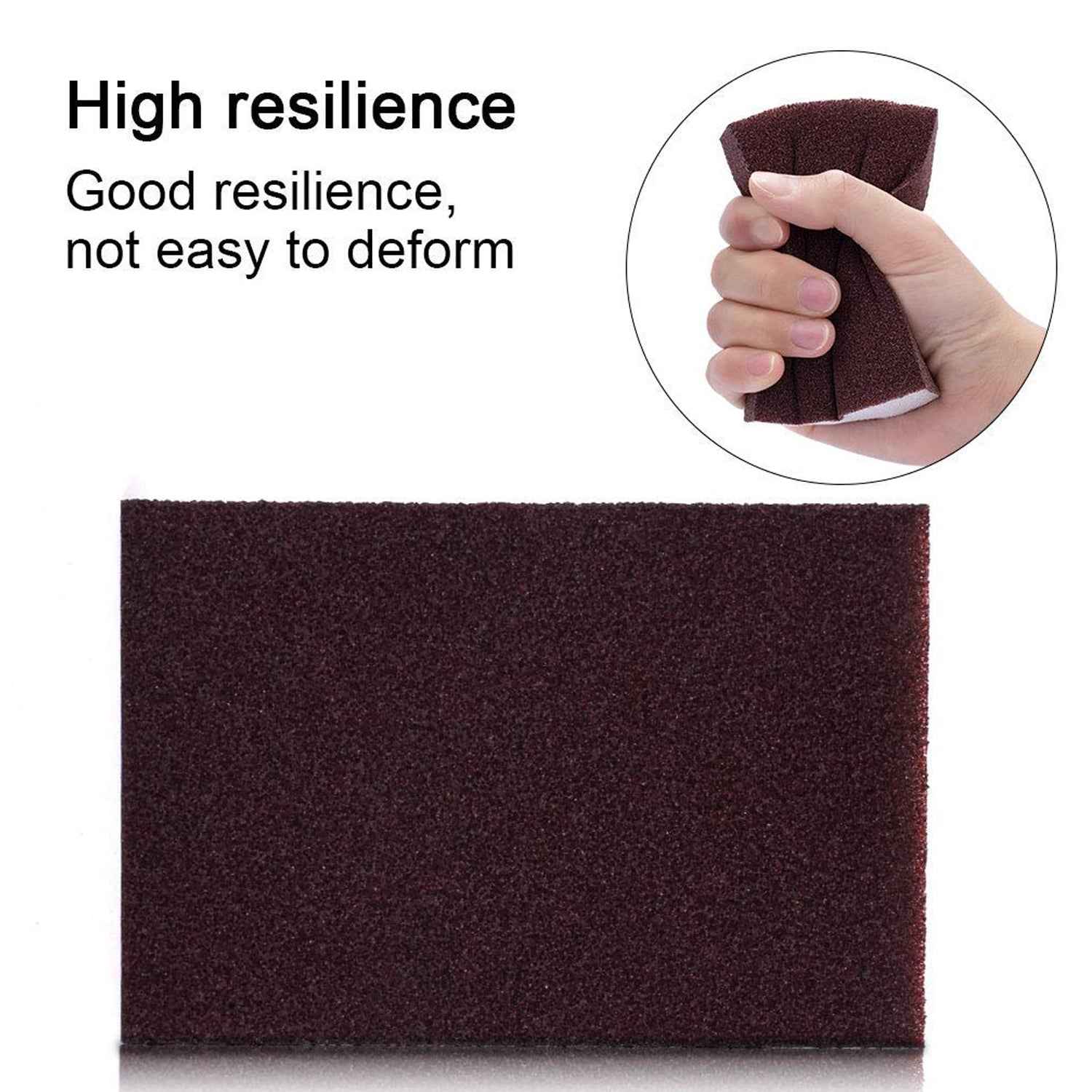 Multipurpose Kitchen Cleaning Sponge Scrub Block (7 X 7 Cm 1 Pc)