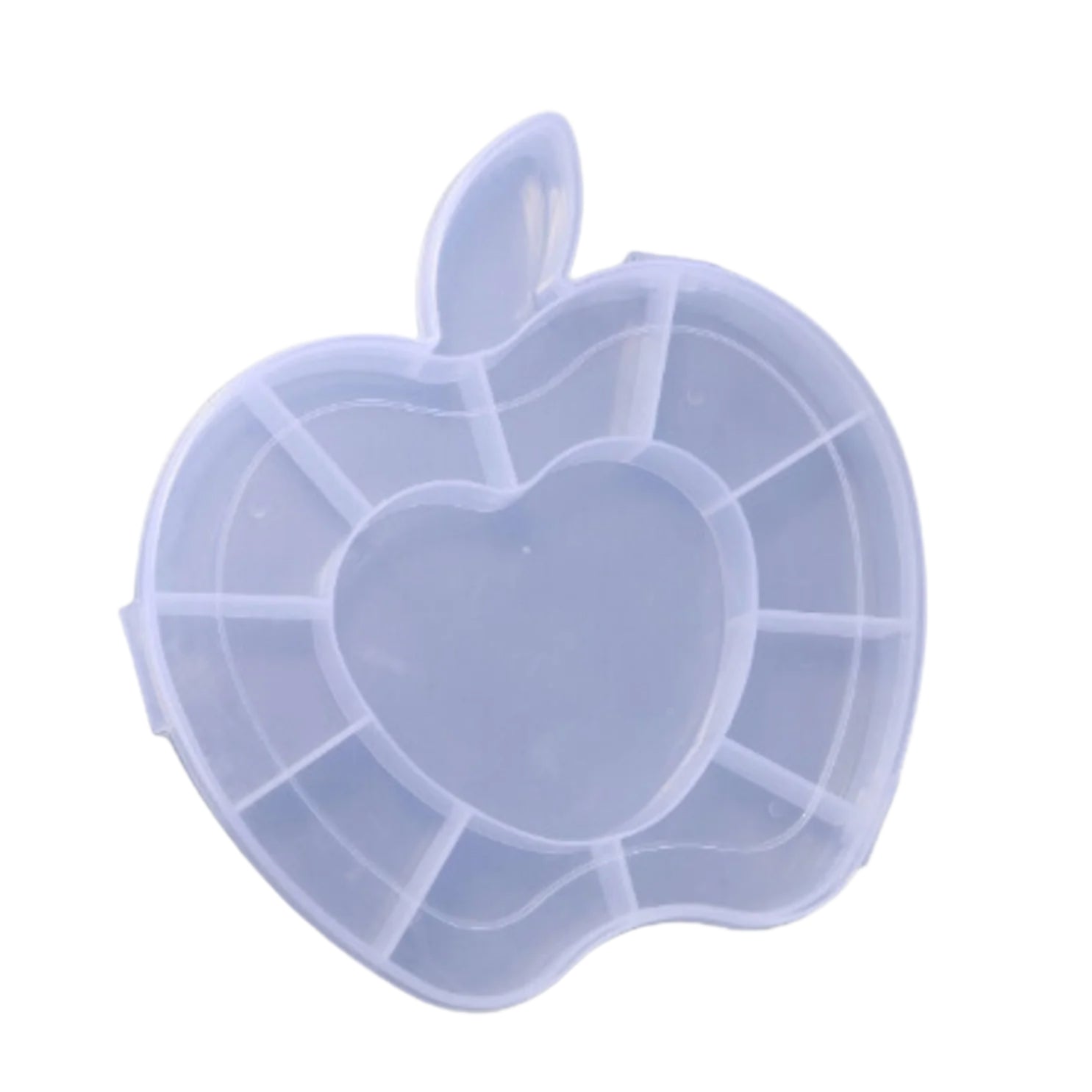 Plastic Apple Shape Jewellery Storage Box (1 Pc) Variety Bazaar