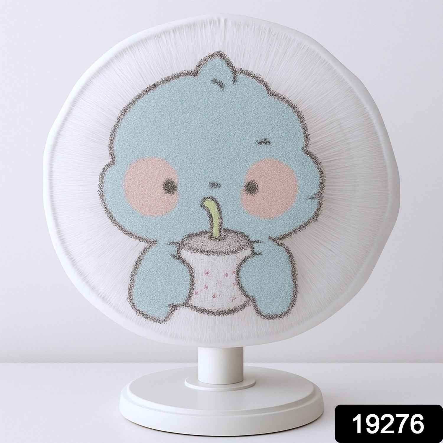 Cute Cartoon Character Fabric Mesh Fan Cover (1 Pc / Mix Design)