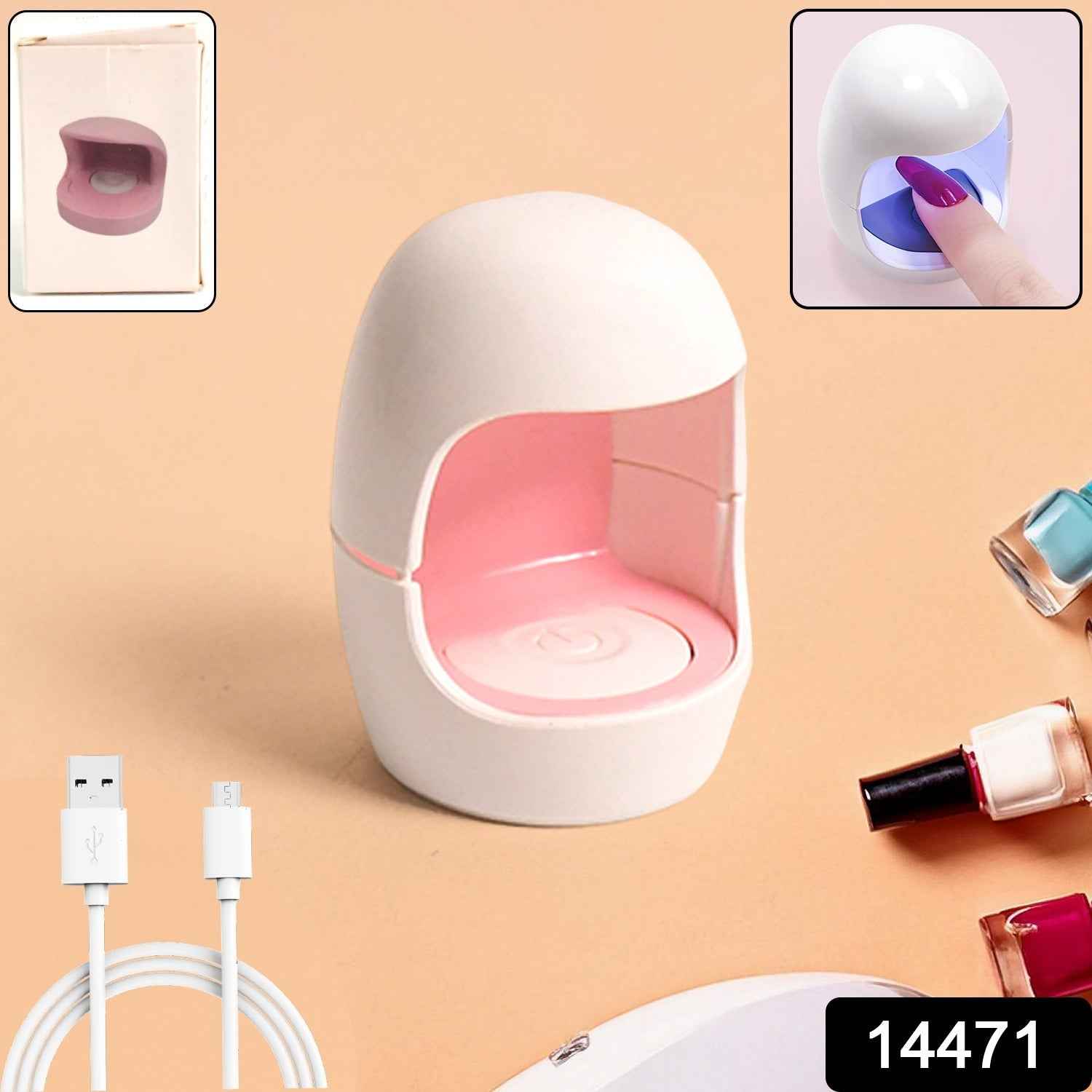 Plug-In LED Nail Dryer (1 Pc)