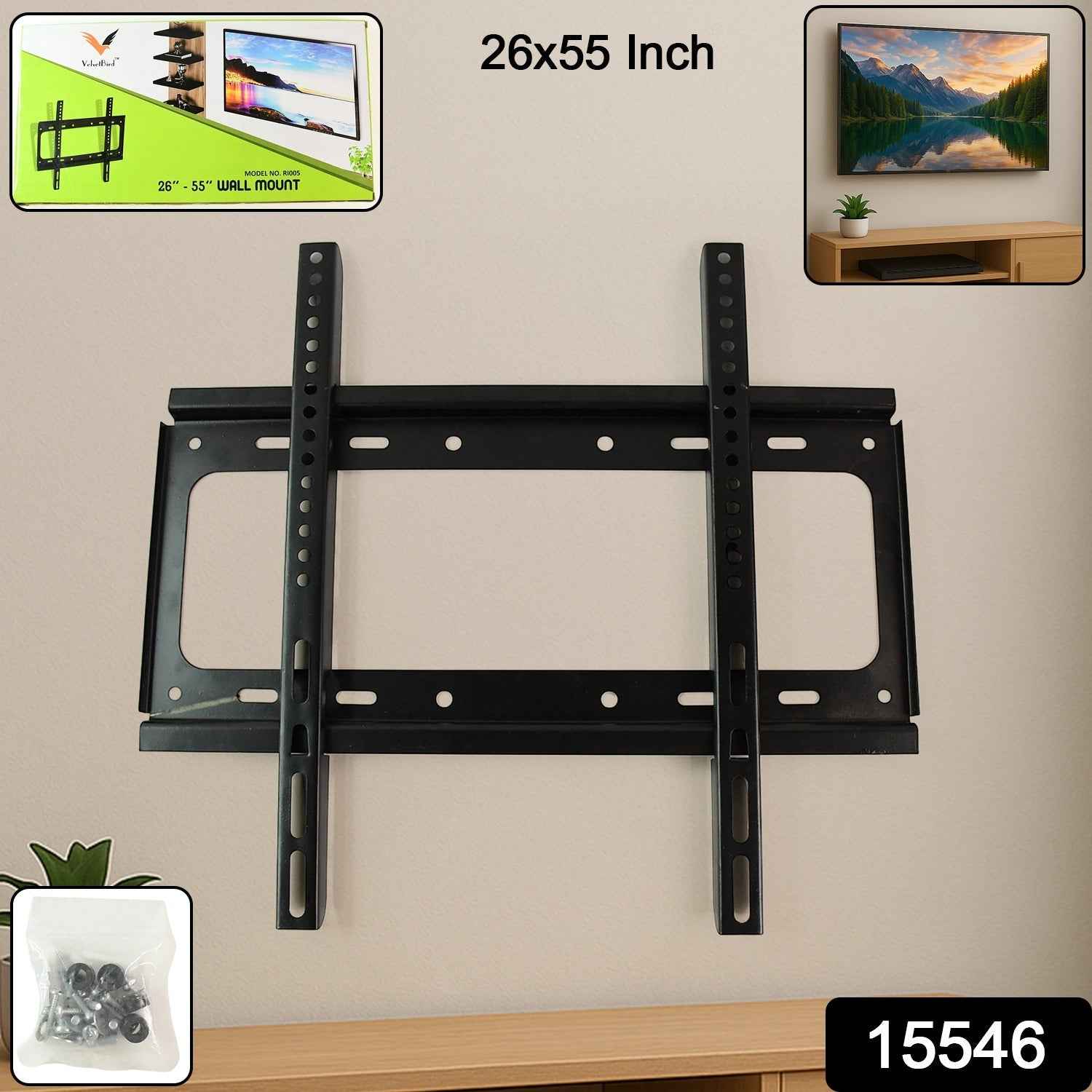 Universal Heavy Duty Adjustable Metal LED LCD TV Wall Mount Bracket