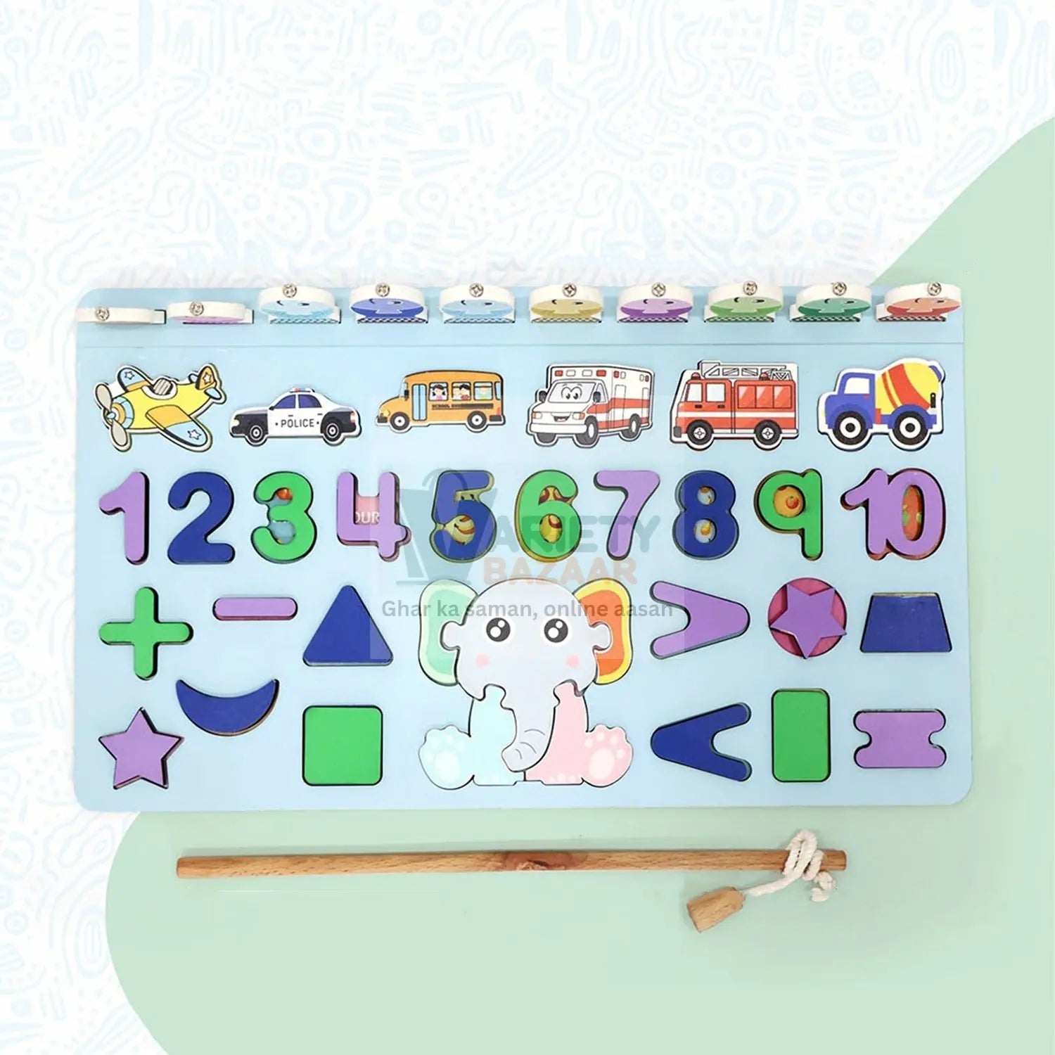 Wooden Magnet PuzzlePlay