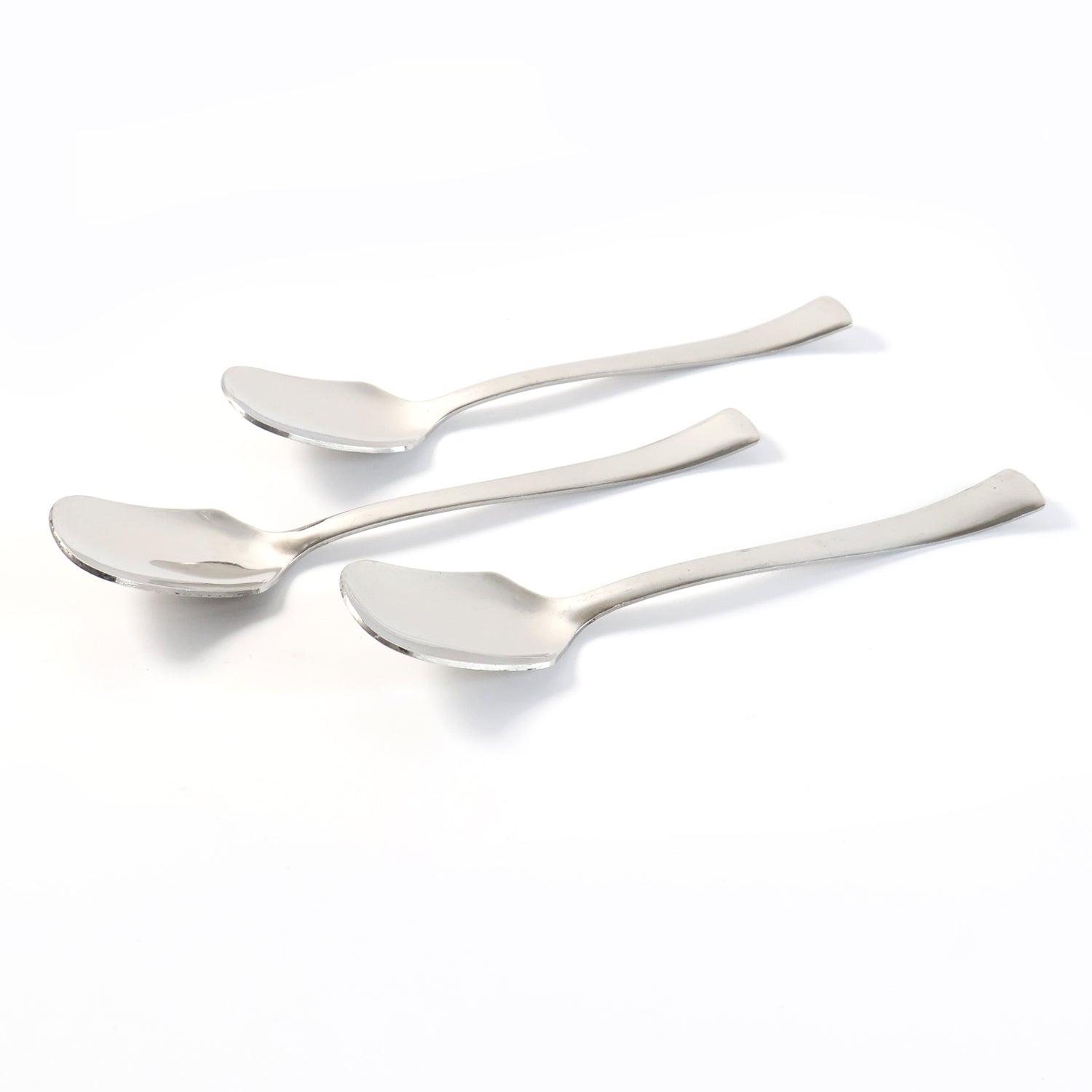 Stainless Steel Ice-cream Spoon - (3 Pc Set)