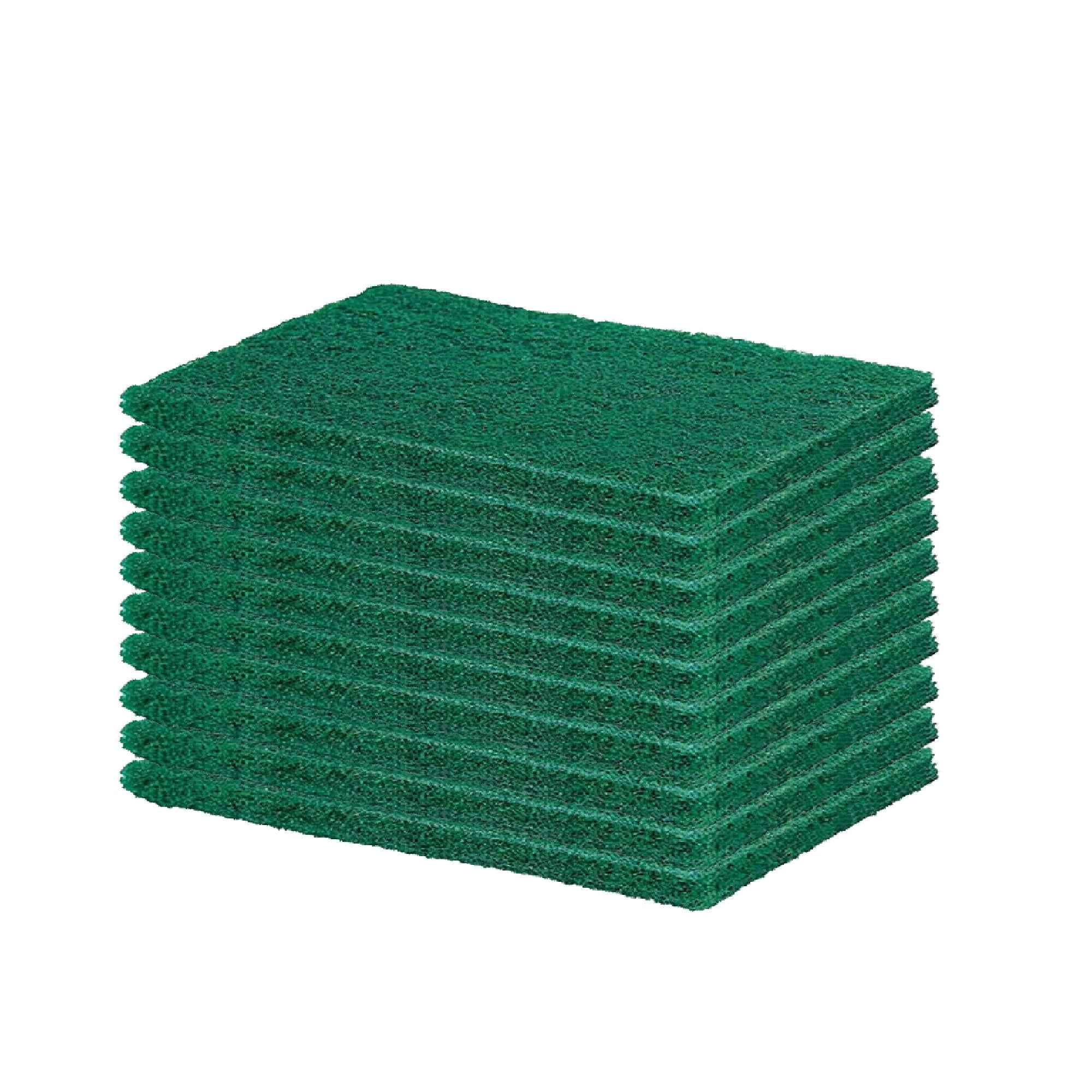 3410 Scrub Sponge Cleaning Pads Aqua Green 10pcs