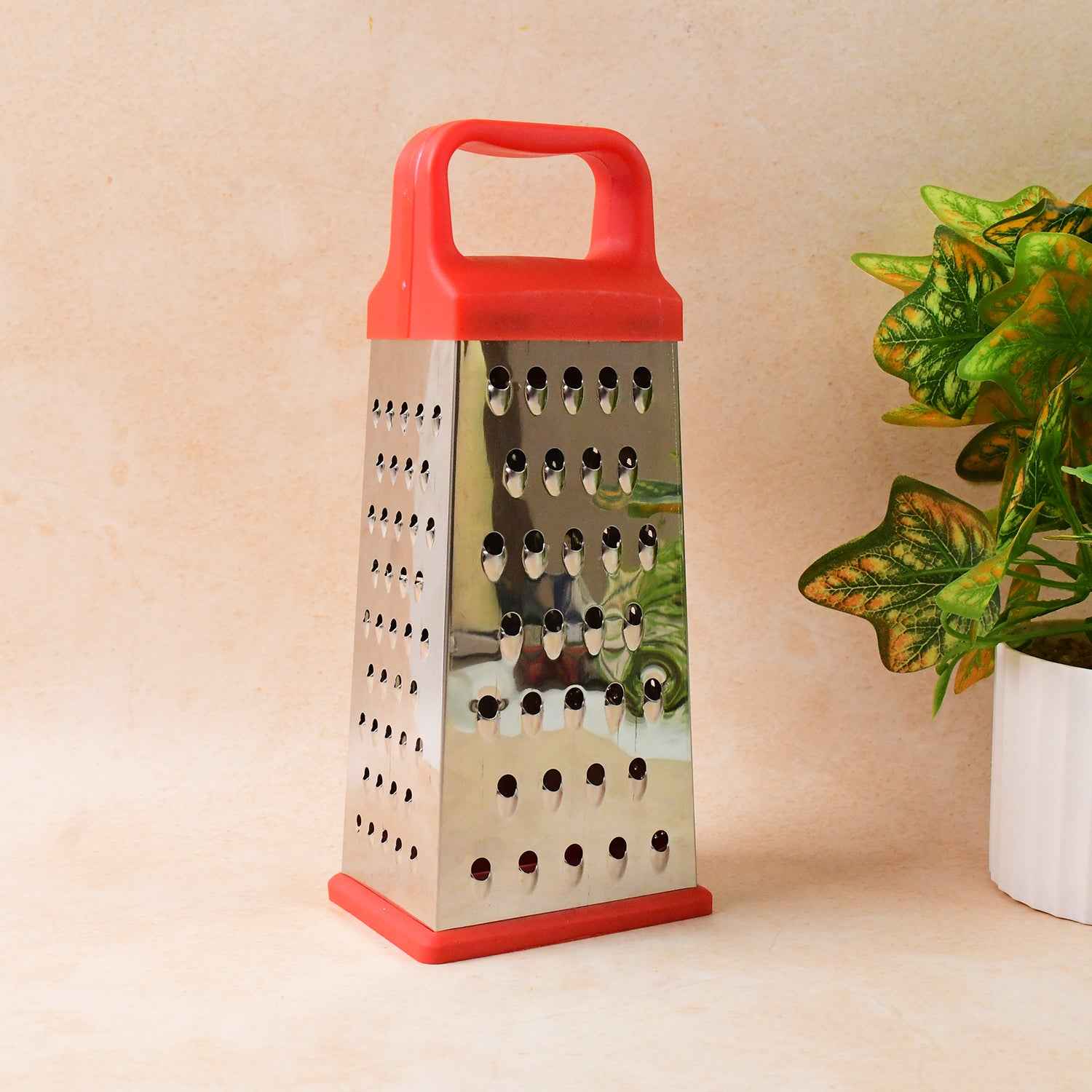 Supermom 5-in-1 Comfort Stainless Steel Grater And Slicer