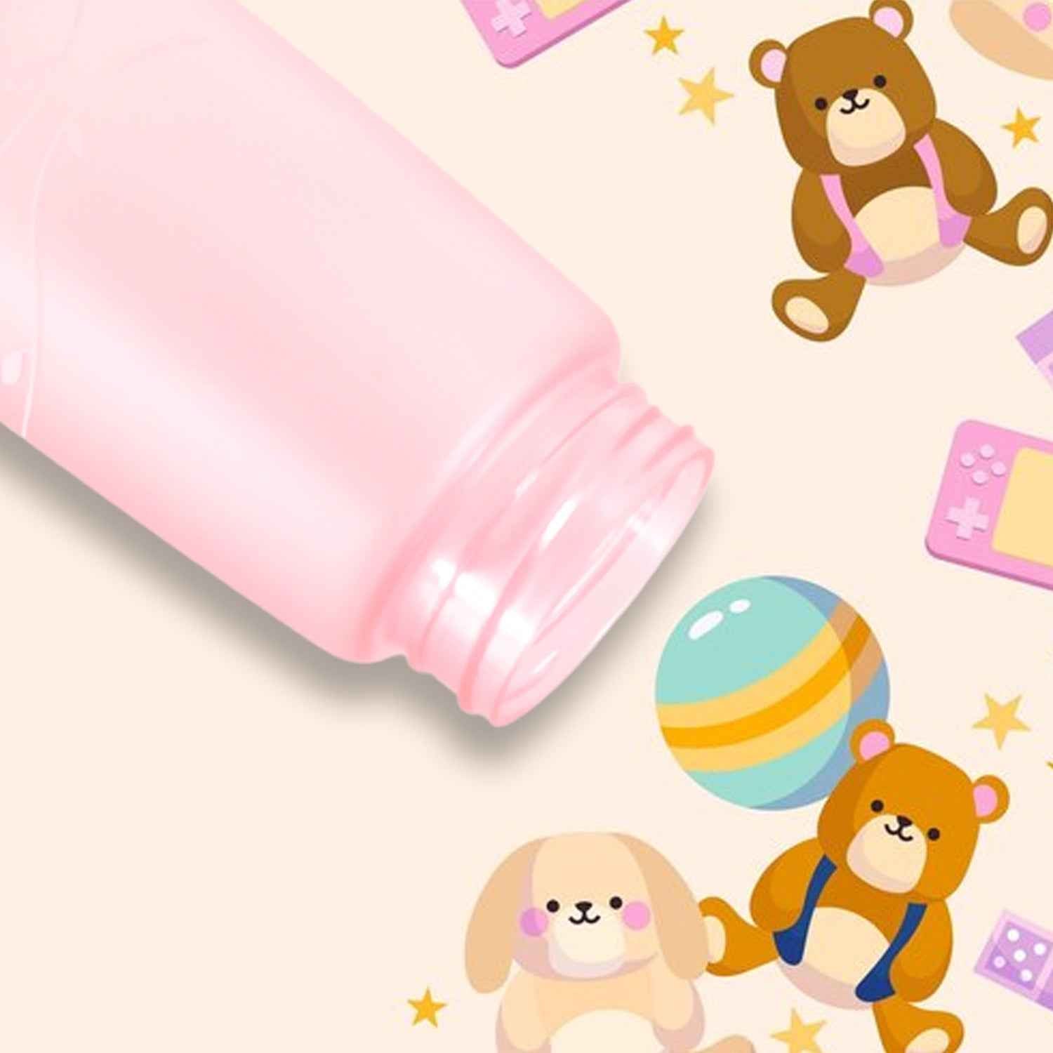 12695 Unique Shape Premium Plastic Water Bottle With Dori Easy To Carry Leakproof Bpa-free Water Plastic Water Bottle For Children Home School (1 Pc 550 Ml)