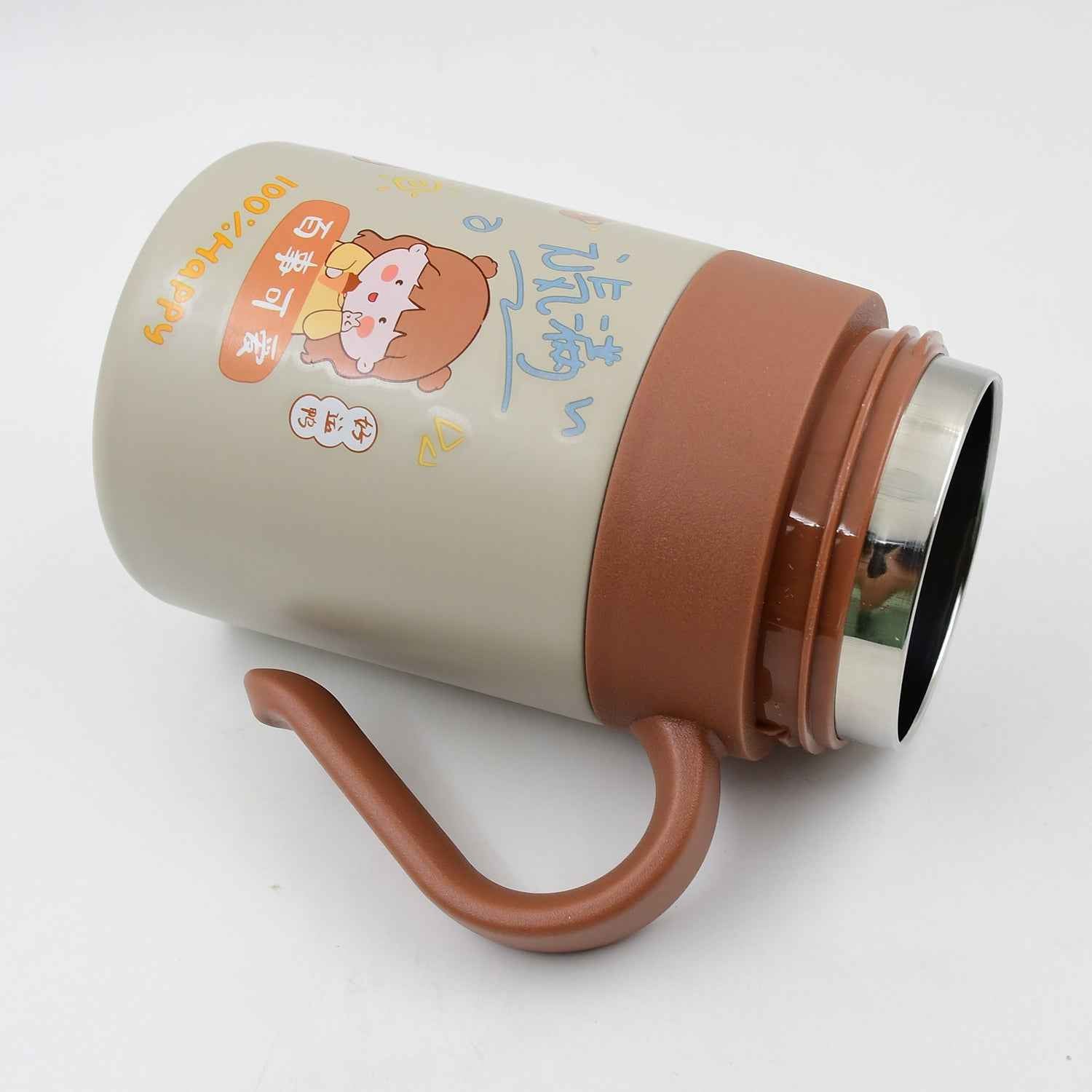Stainless Steel Mug Bottle Vacuum Insulated Cup With Handle Small Cup (550 Ml)