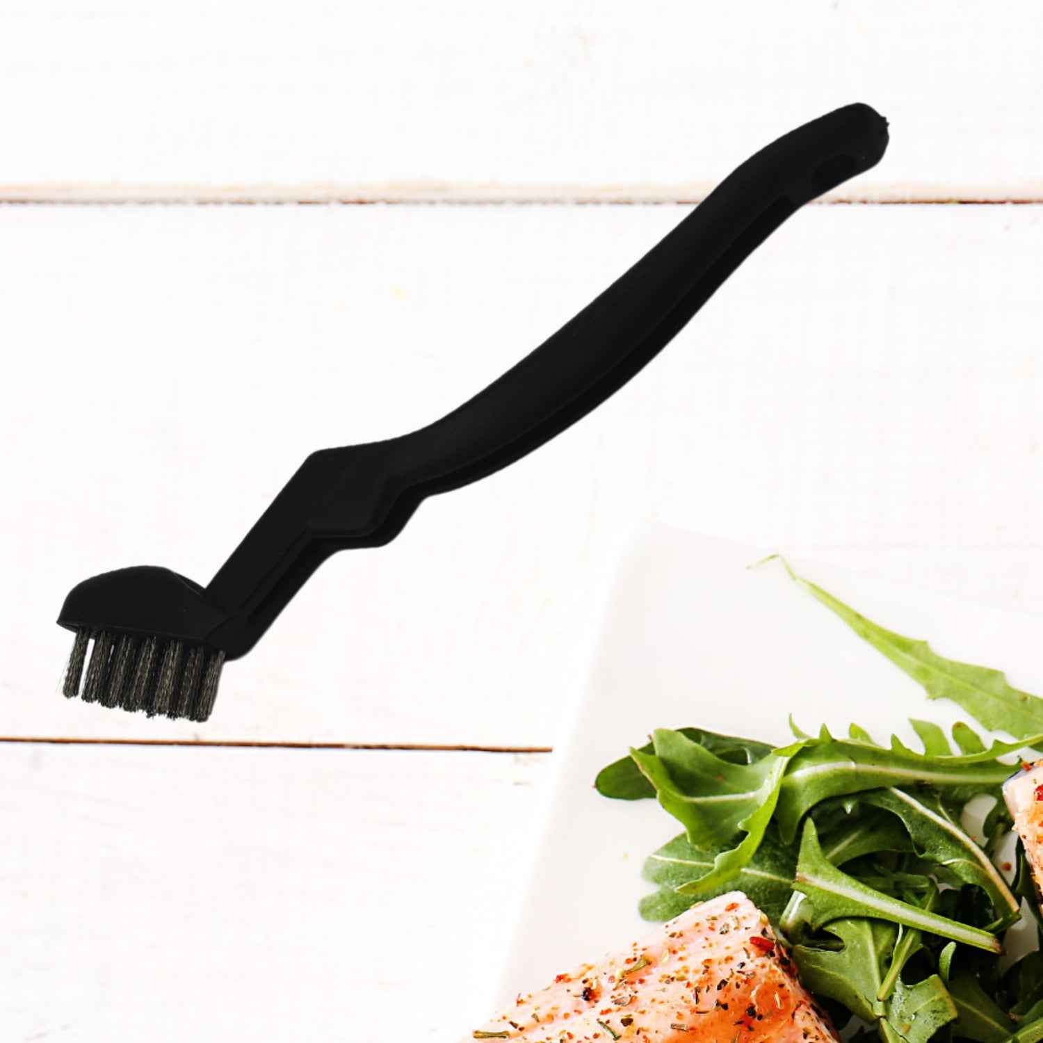 8721 Multifunction Basting Brush For Cooking Pastry Brush Baking Food Butter Brush Dusting Brush For Cooking Grease Brush For Baking Dishwasher Safe Grilling Hairbrush Corn (2 Pcs Set)