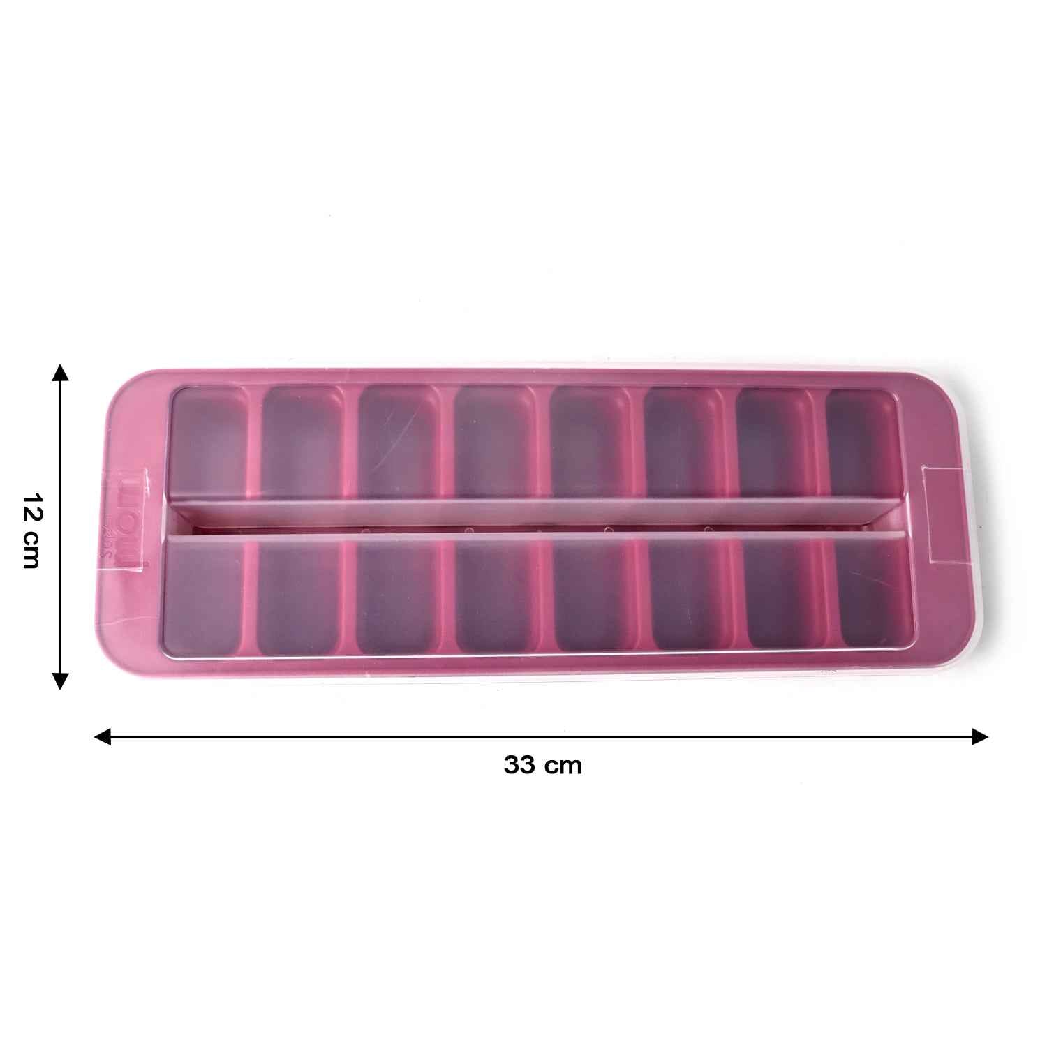 Supermom Frizzy Ice Tray With 2-in-1 Compartment For Ice Cubes And Storage Box (1 Pc)