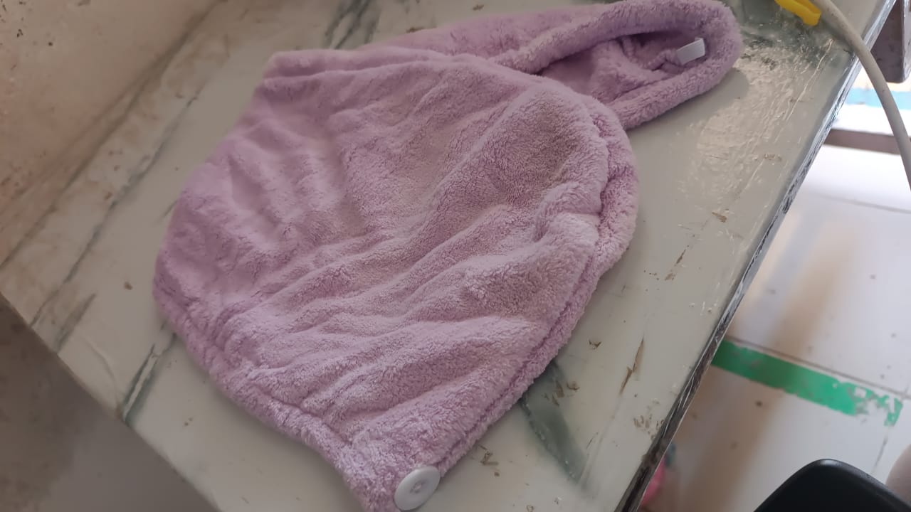 Quick Turban Hair-Drying Absorbent Microfiber Towel / Dry Shower Caps, Hair accessories Variety Bazaar