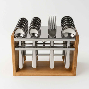 Apex Premium Stainless Steel Cutlery Set (24 Pc)