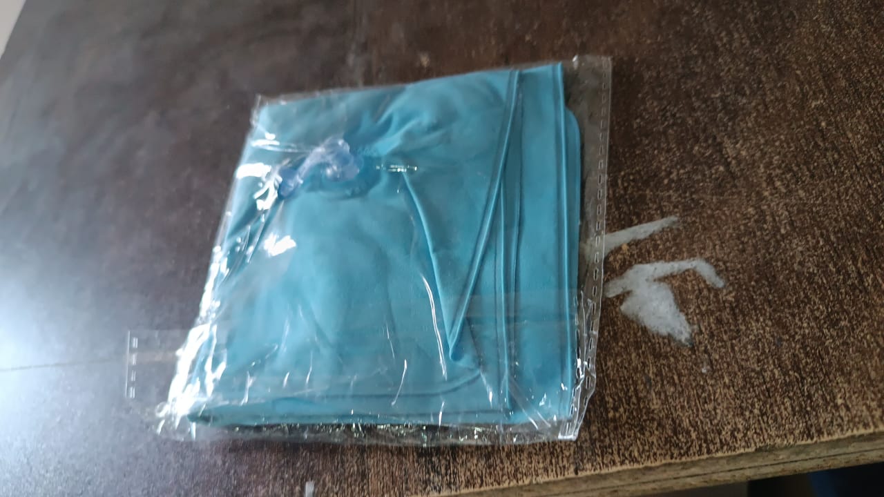 Comfortable Inflating Travel Pillow (34×21 Cm / 1 Pc / Mix Color) Variety Bazaar