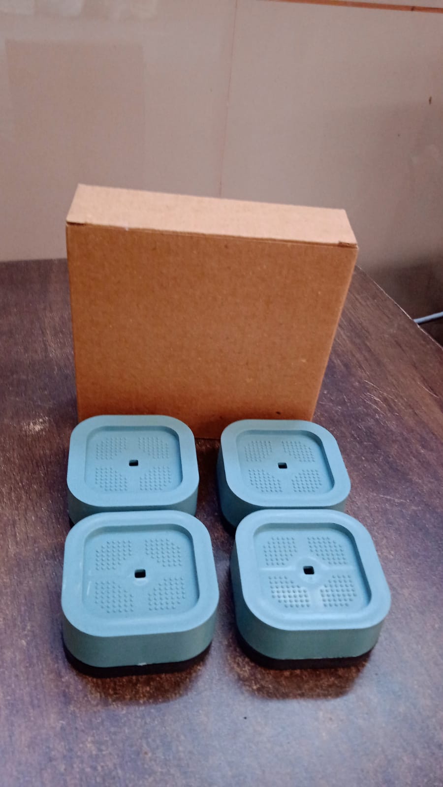 Plastic Washing Machine Feet Pads (Set of 4 Pc) Variety Bazaar