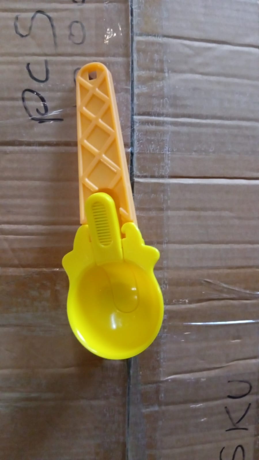 2-Piece Plastic Ice Cream & Watermelon Scooper with Trigger Dipper Variety Bazaar