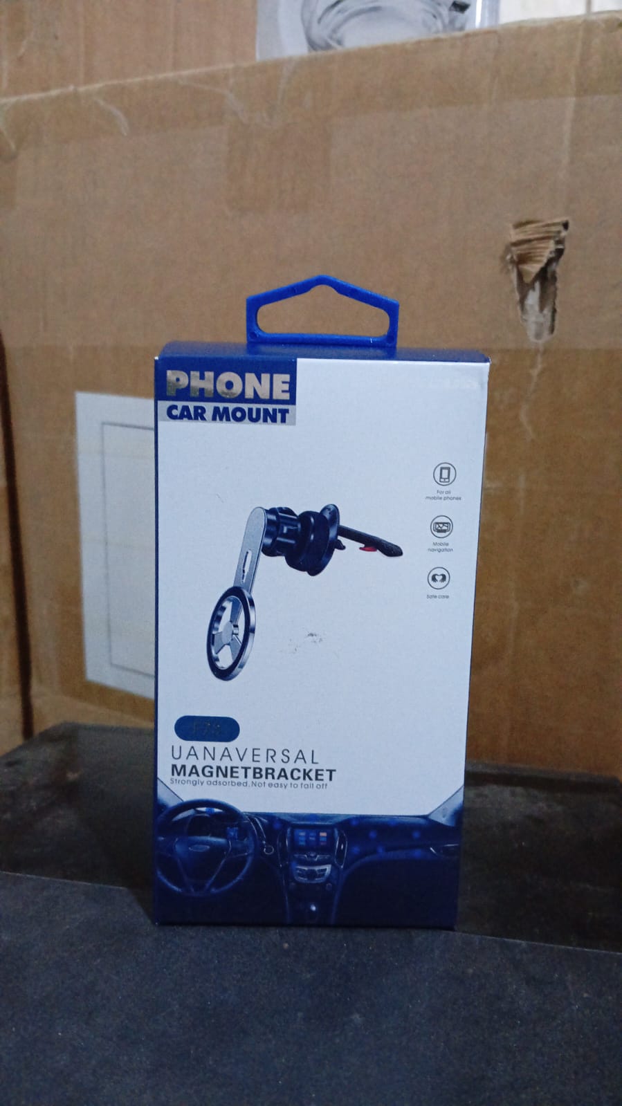 360° Rotatable & Foldable Air Vent Magnetic Phone Holder (1 Pc) Variety Bazaar