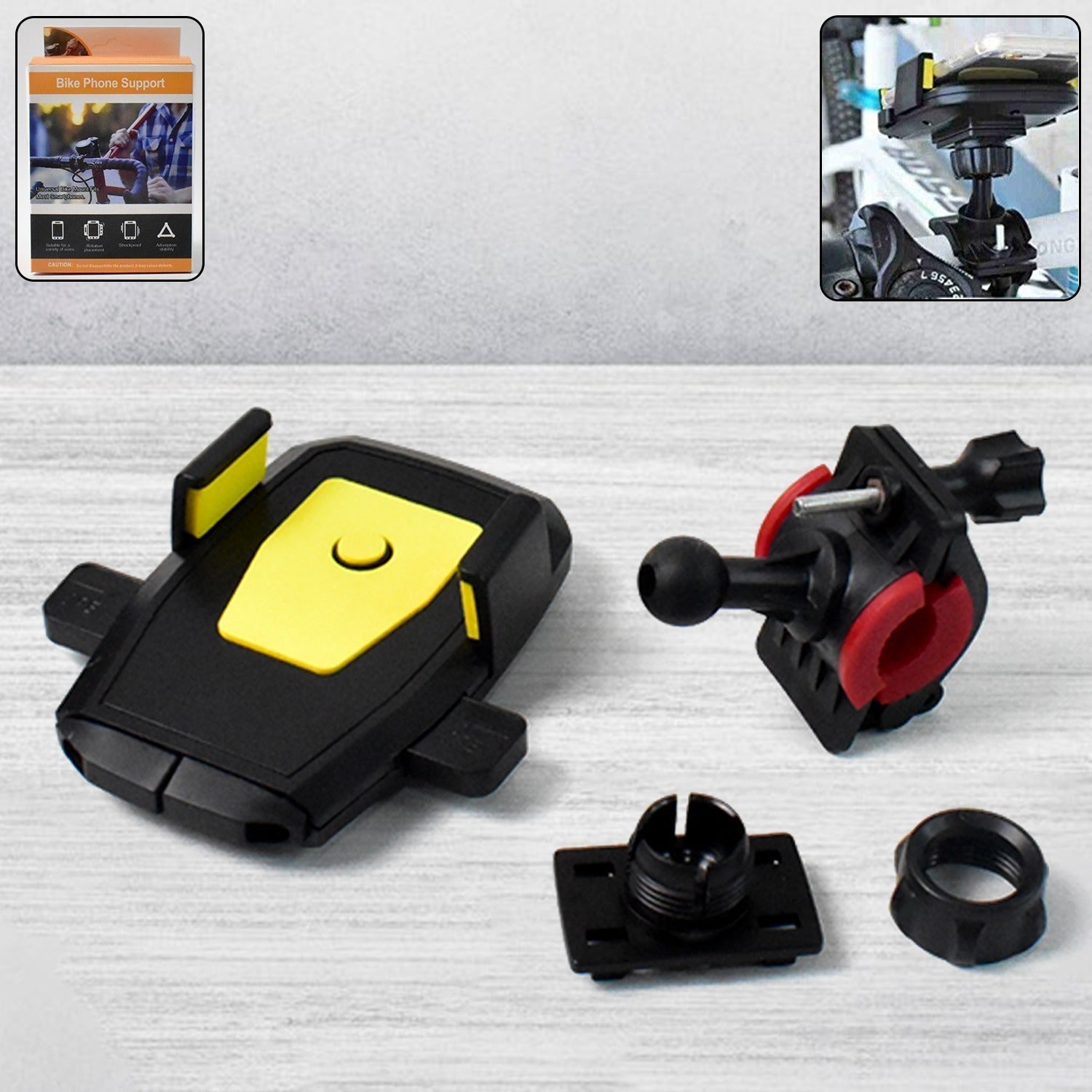 Motorcycle Phone Mount Bicycle Phone Holder Motorcycle Handlebar Phone Holder Variety Bazaar