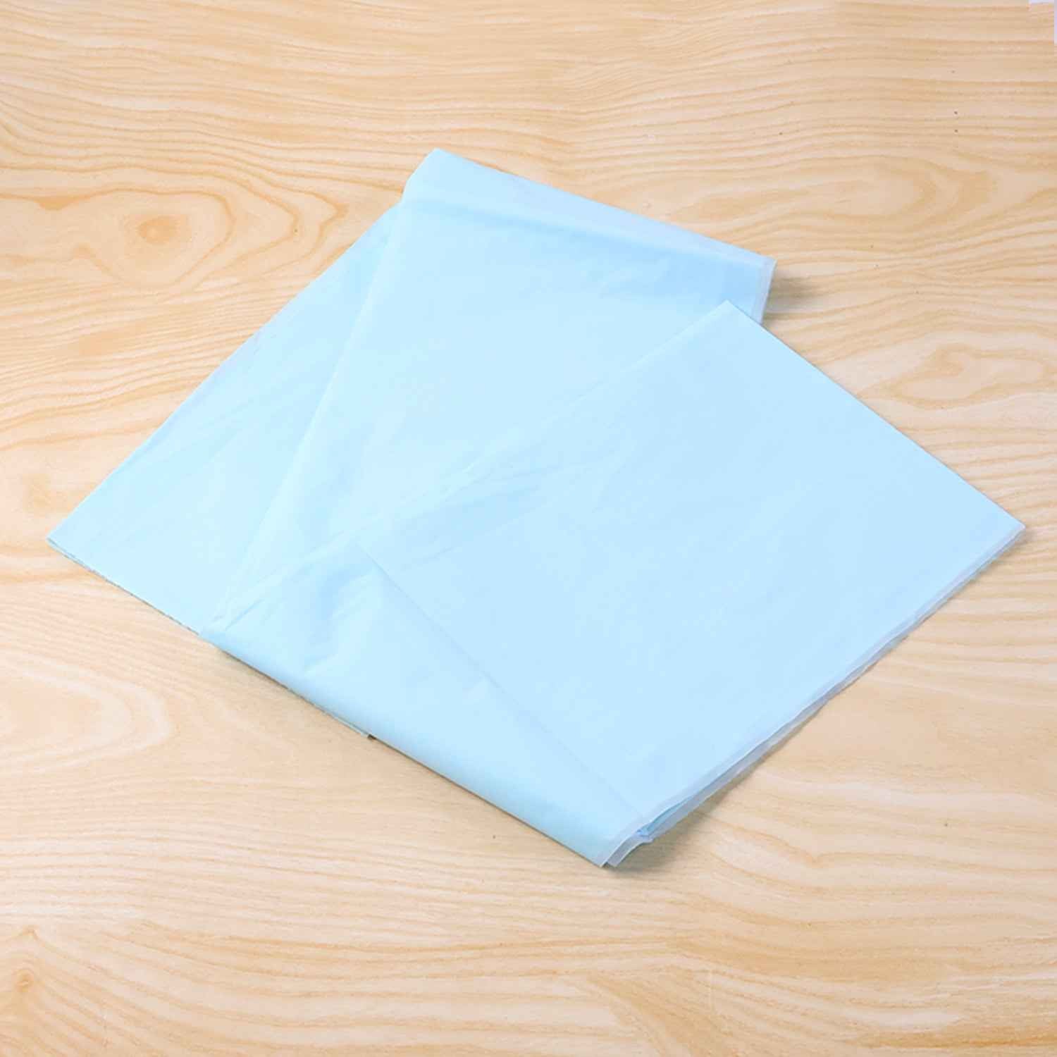Waterproof Disposable Plastic Table Cover 137 183 Cm