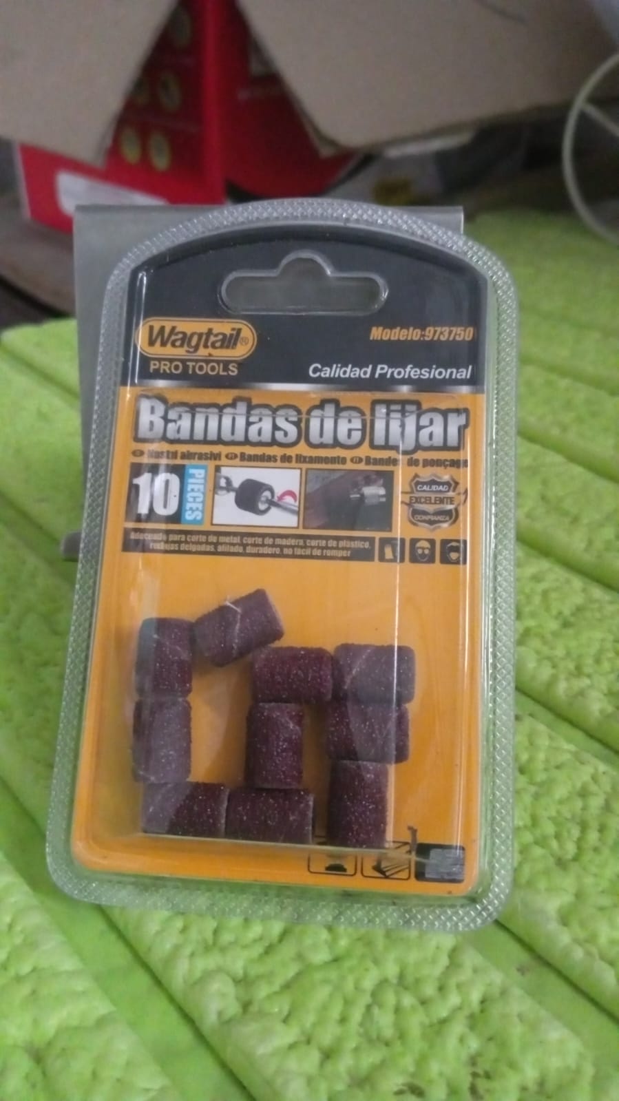 Nail Drill Sanding Band Machine Replacement Bits Pedicure Tool (10 Pcs Set) Variety Bazaar