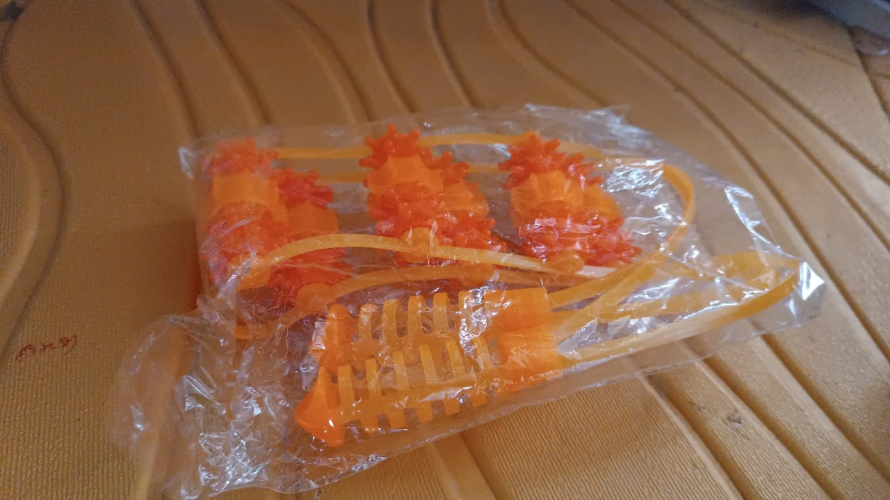 Handheld Back Massage Roller Rope (1 Pc) Variety Bazaar