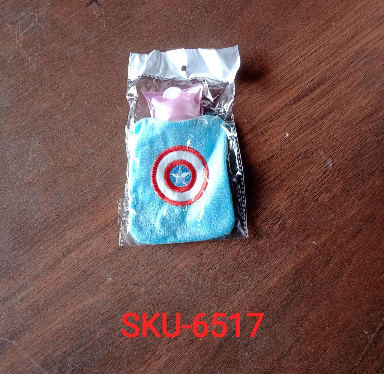 Captain America Print Small Hot Water Bag with Cover for Pain Relief Variety Bazaar