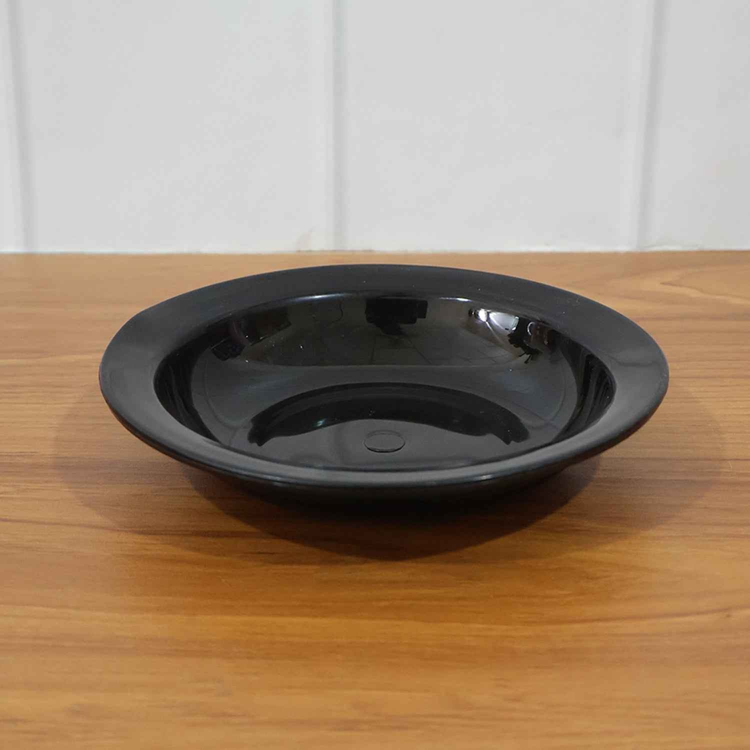 Premium Deep Black Curry Soup Serving Bowl (1 Pc)