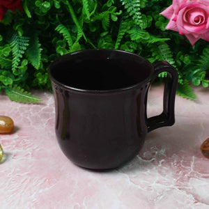 Premium Plastic Coffee Tea Cups Mug With Handle(1 Pc Loose Black)