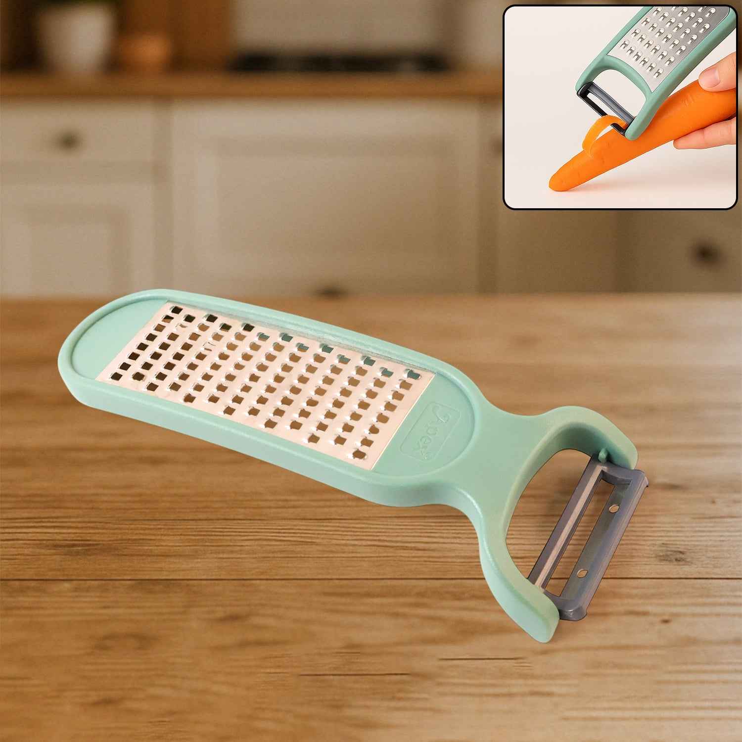 Apex 2-in-1 Vegetable Grater Peeler Combo Tool