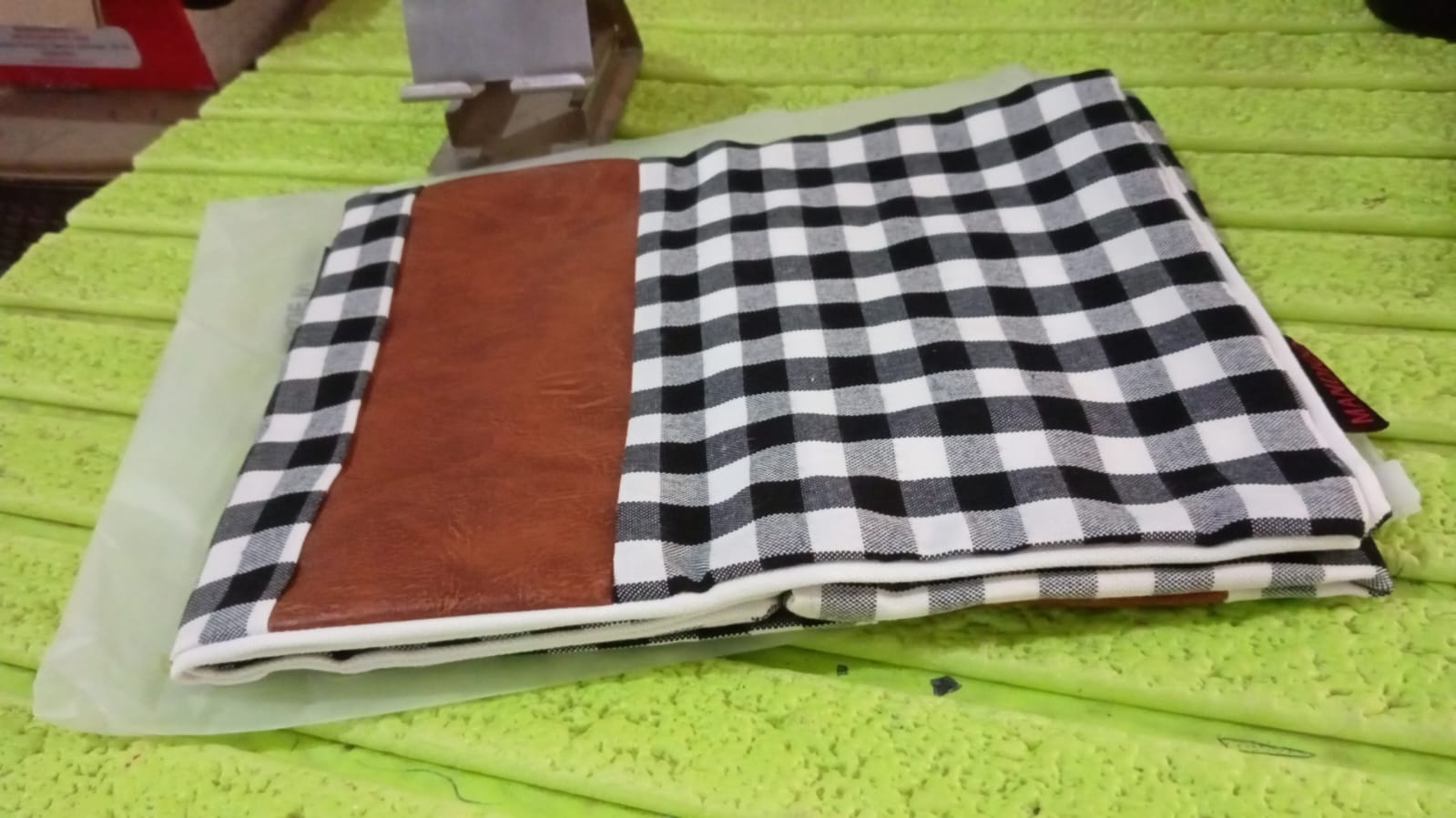 Pillow Covers, Leather & Cotton Cushion Covers (17 × 17 Inch / 1 Pair / 2 Pc) travel sahayak