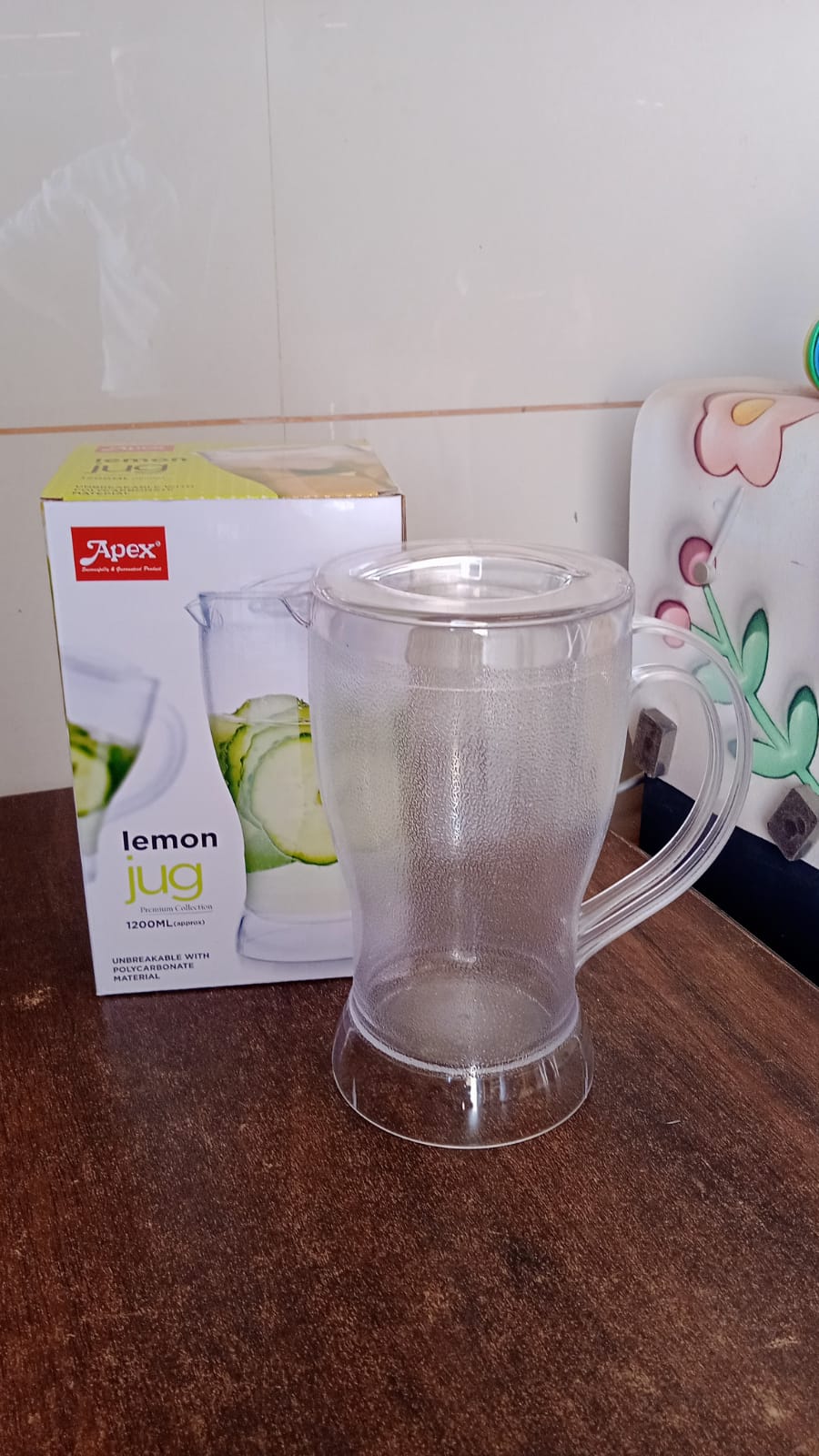 Apex Unbreakable Lemon Jug – 1200 ML (Approx / 1 Pc) Variety Bazaar