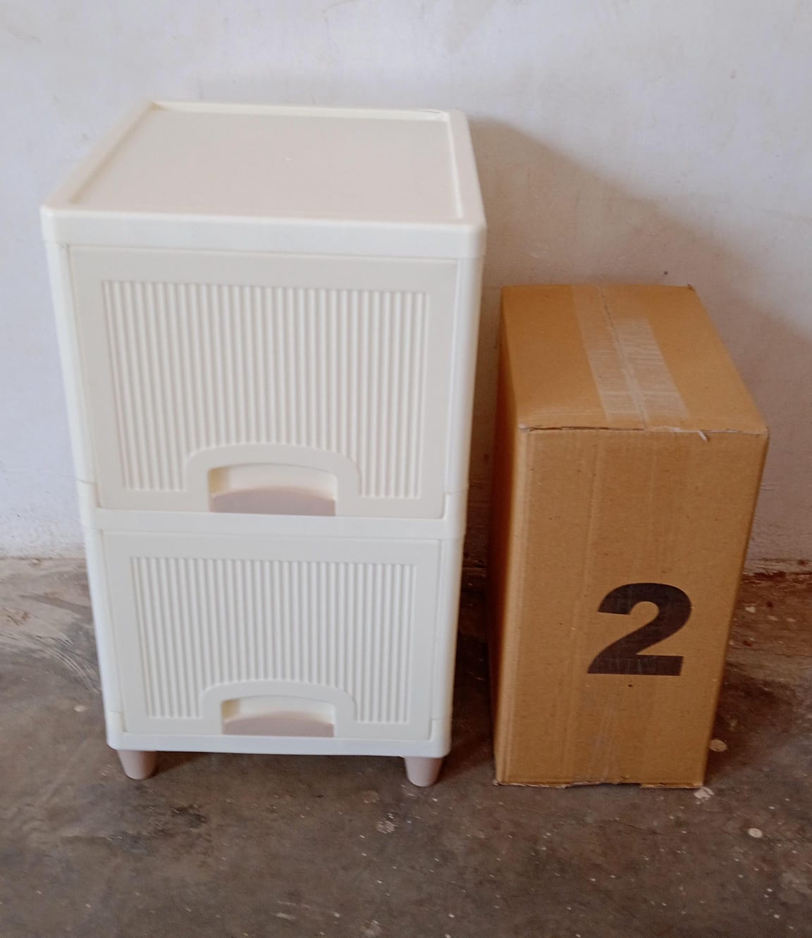 Multipurpose Storage Cabinet, Storage Solutions plastic drawers || Multi Layer Wardrobe Storage Drawers || Foldable Multipurpose Drawer Units For Kitchen, Bathroom, Bedroom, Cloth (2 Layer) Variety Bazaar