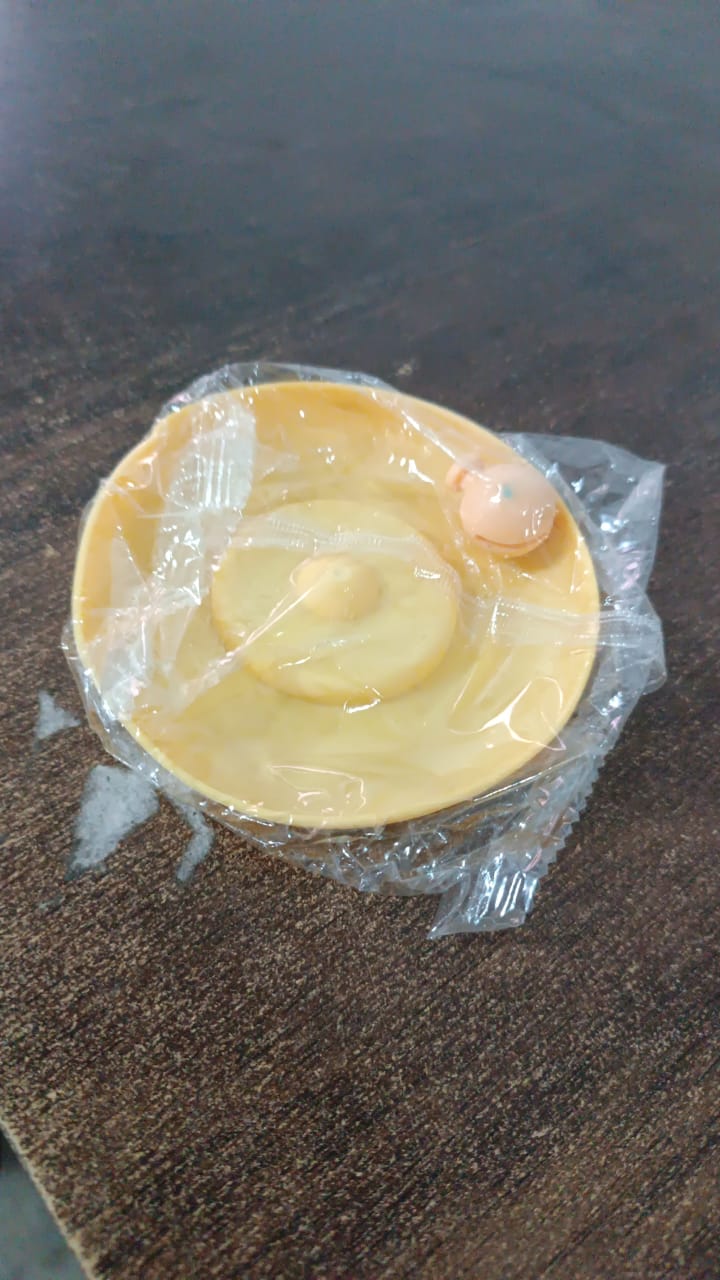 Cup / Mug Lid Dust Proof Silicone Rubber Airtight Seal (Cup & Spoon Not Included Only Lid/ 1 Pc) Variety Bazaar