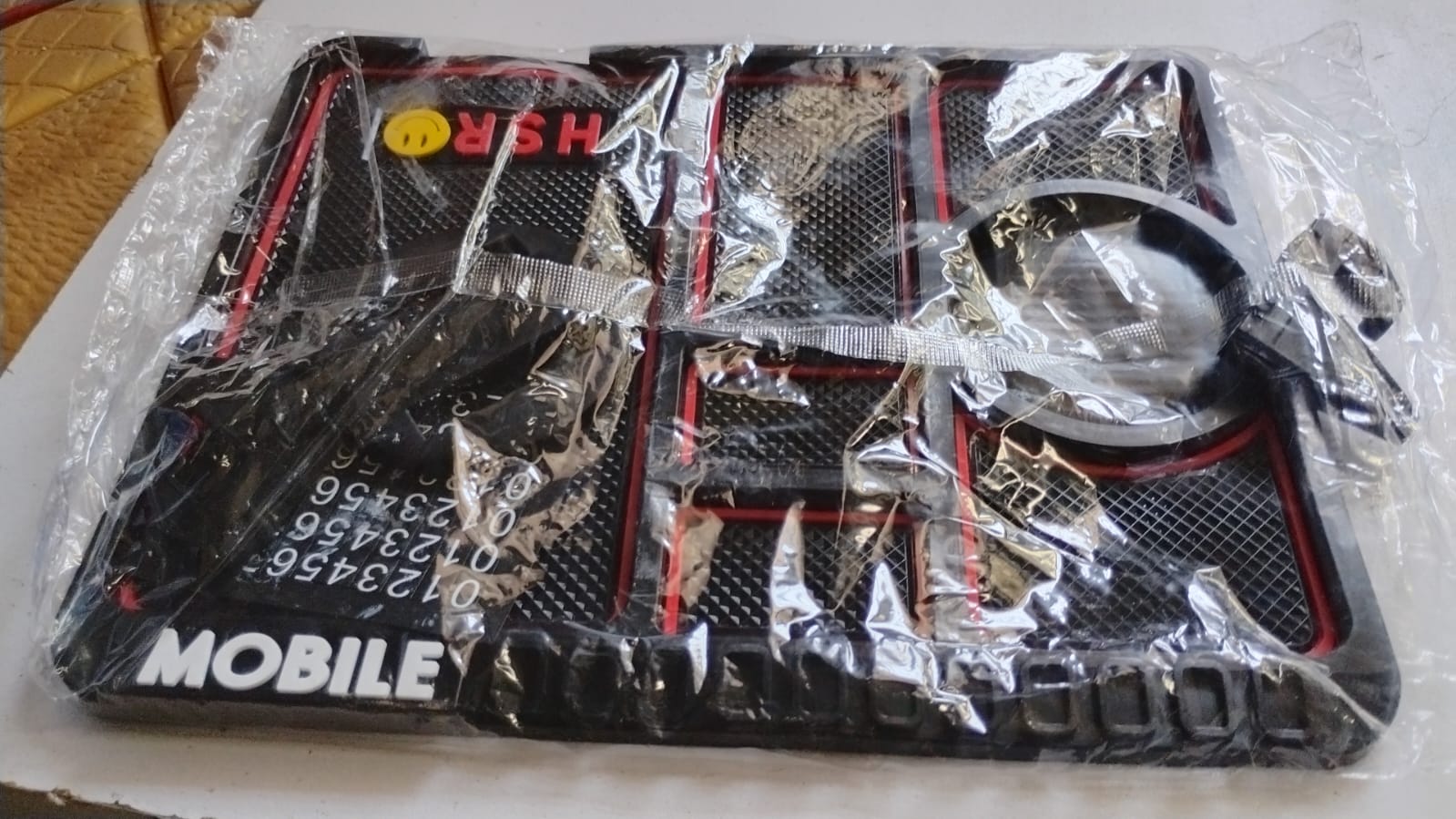 Car Dashboard Mat & Mobile Phone Holder Mount Variety Bazaar