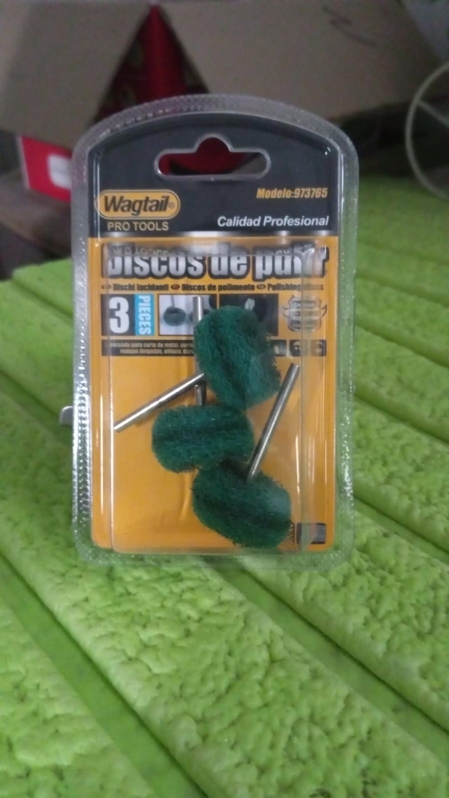 Abrasive Buffing Polishing Wheel Set (3 Pcs) Variety Bazaar