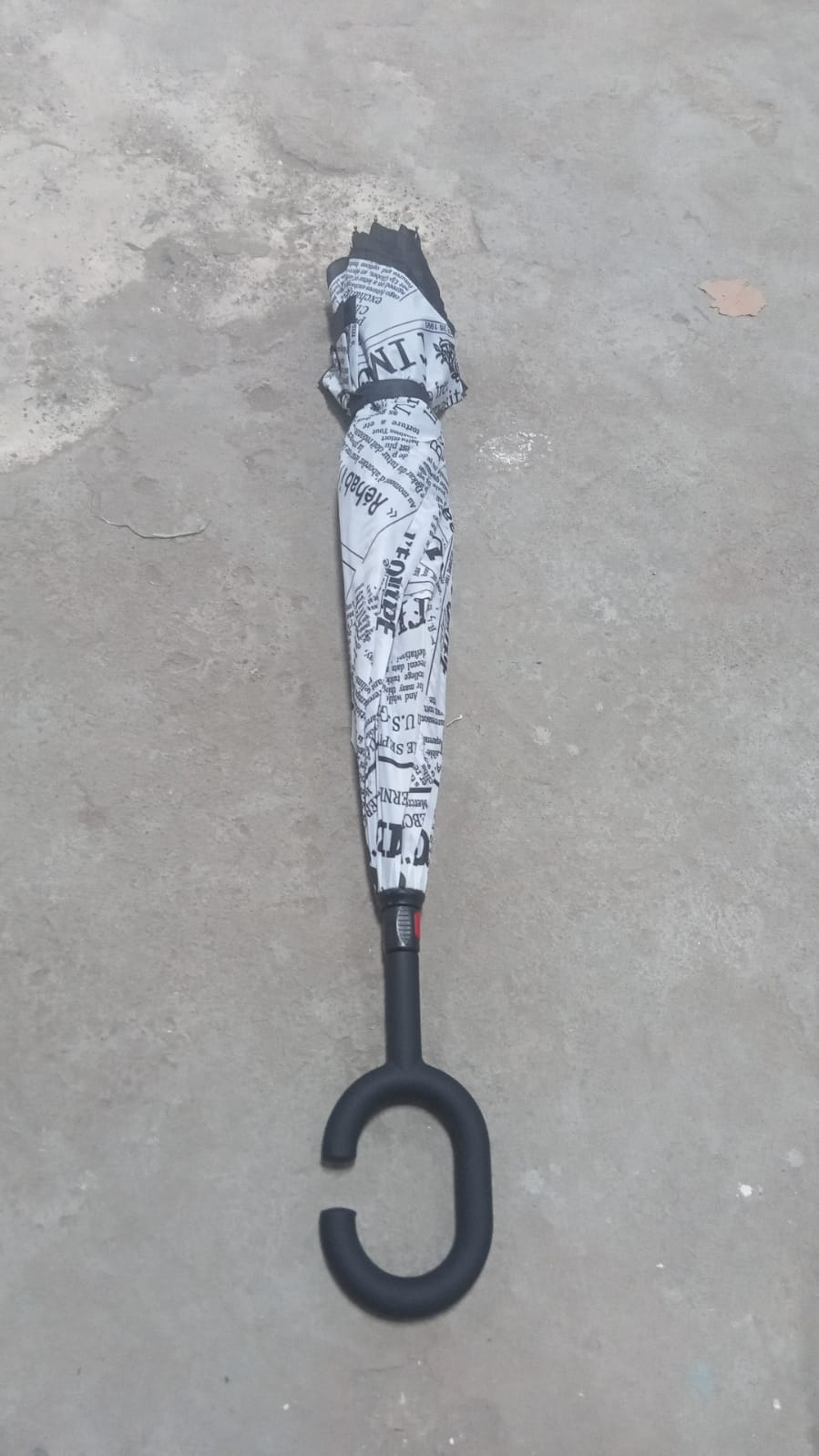 0233 Printed Travel Windproof Umbrella (Reverse Umbrella) Travel Sahayak