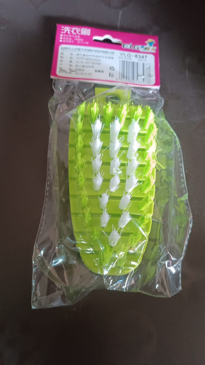Plastic Fruit & Vegetable Brush (1 Pc) Variety Bazaar