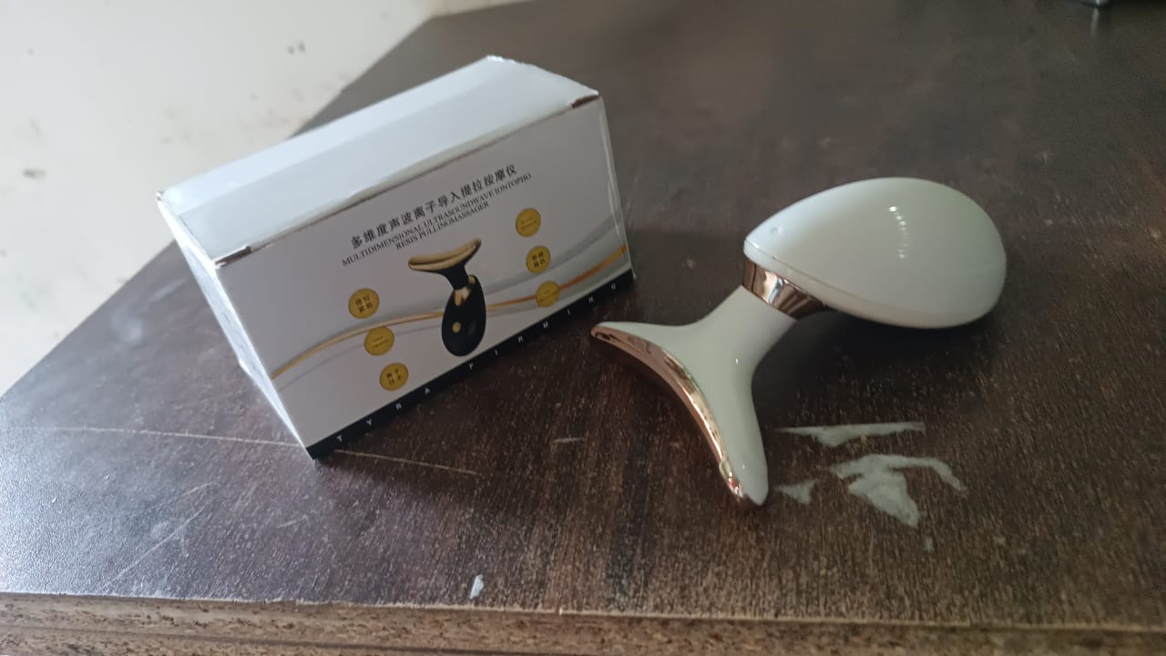 Neck Face Massager, Firming Wrinkle Removal Tool (Neck Wrinkle Removal Tool / 1 Pc) Variety Bazaar