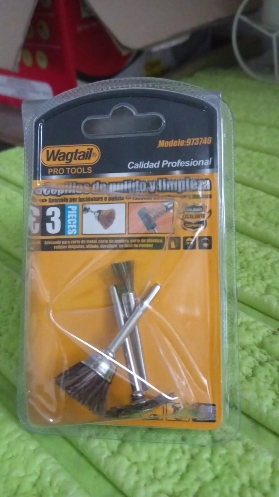 Brass Wire Wheels, 3 Pcs Brass Wire Wheels, Rust Removal Tool Variety Bazaar