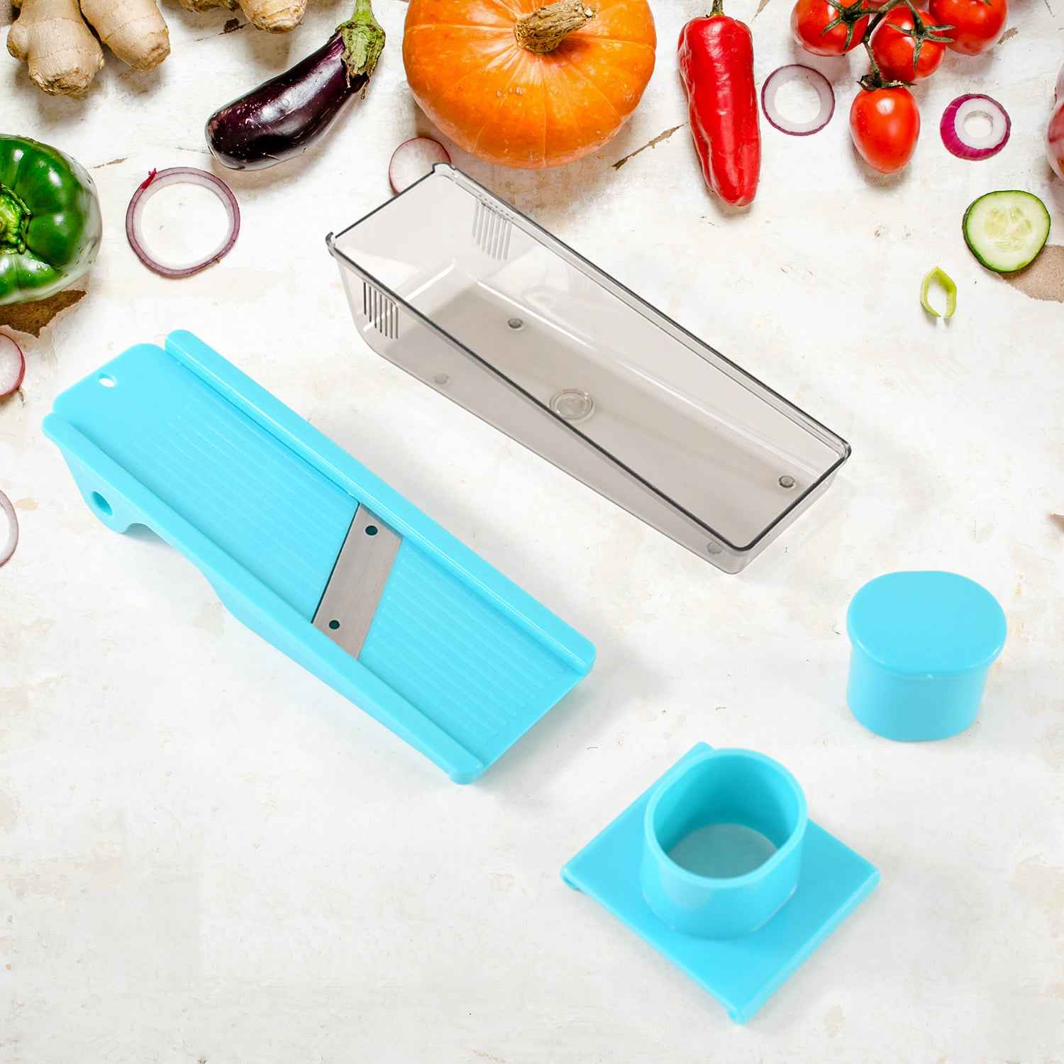 2-in-1 Multipurpose Vegetable Dry Fruit Slicer (1 Pc)