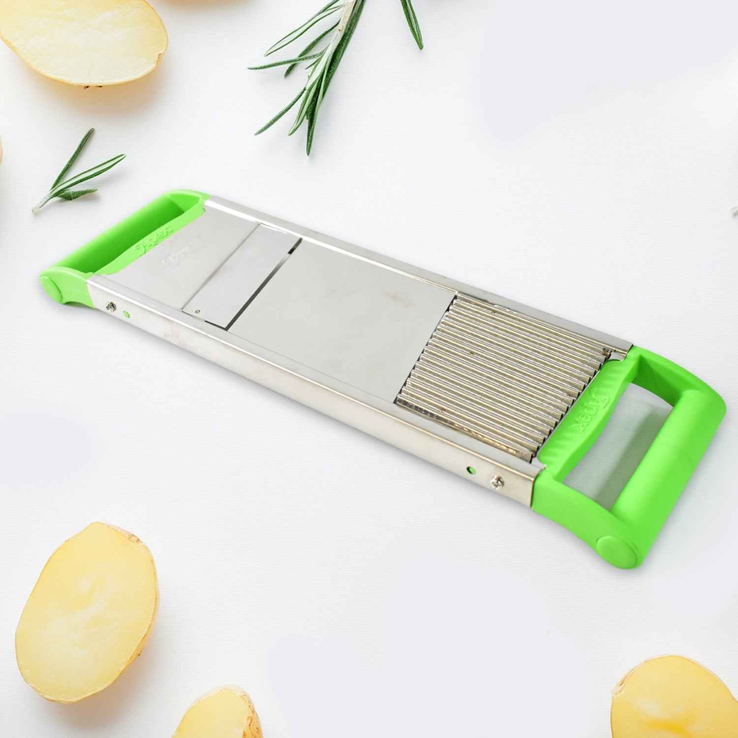 Apex Stainless Steel Vegetable Slicer (2-in-1)